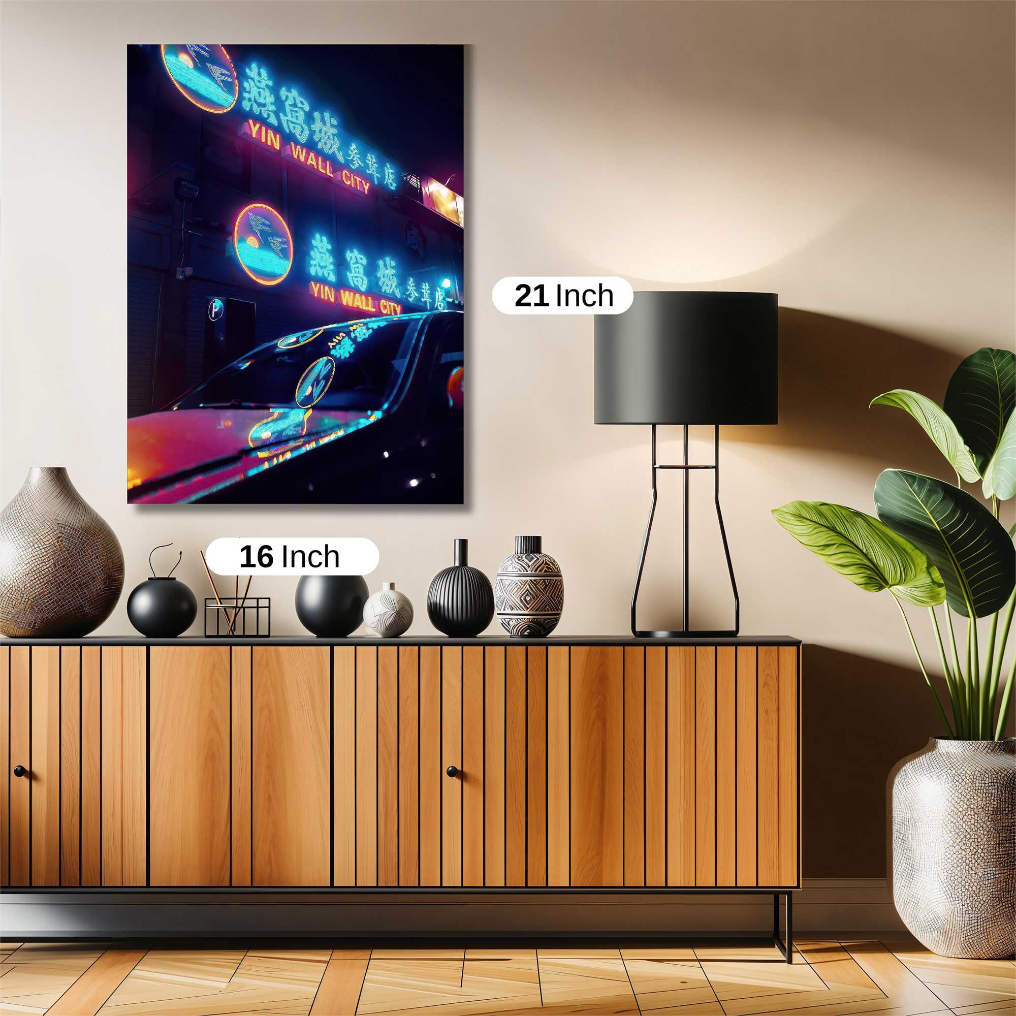 Neon Reverie Safe Wall Magnetic / M