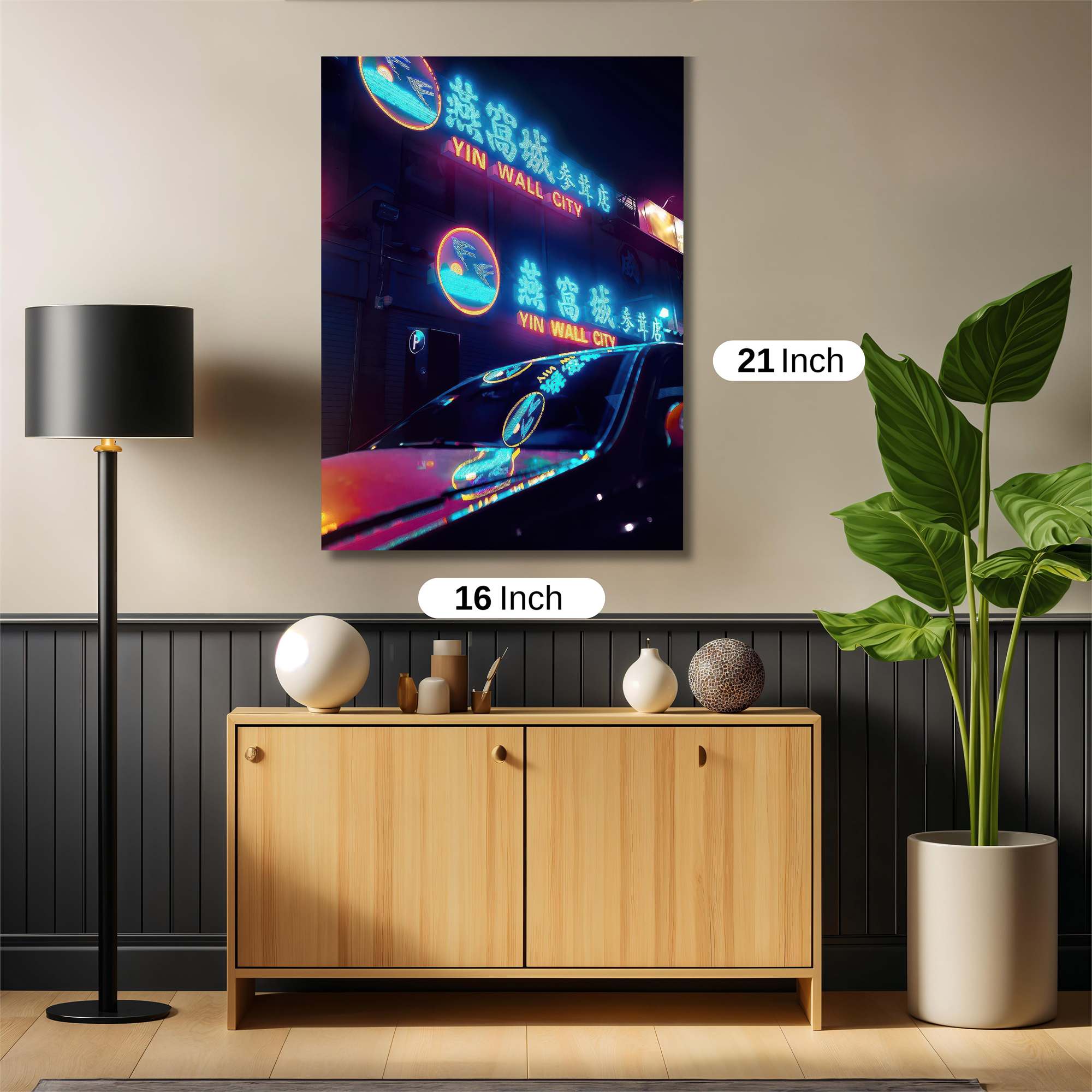 Neon Reverie Safe Wall Magnetic / M