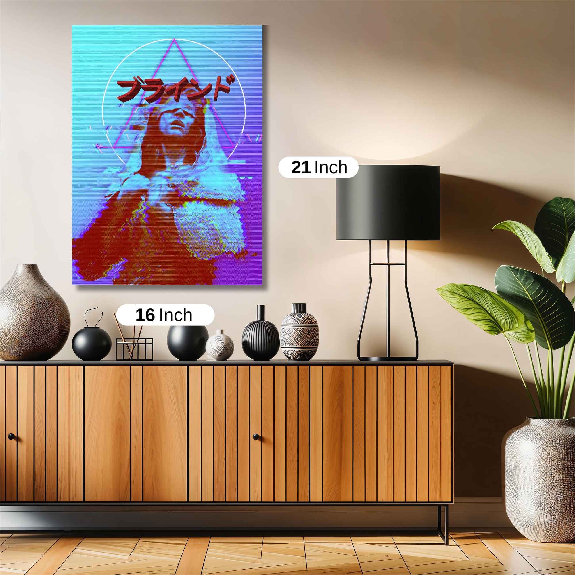 Glitch Reverie Safe Wall Magnetic / M