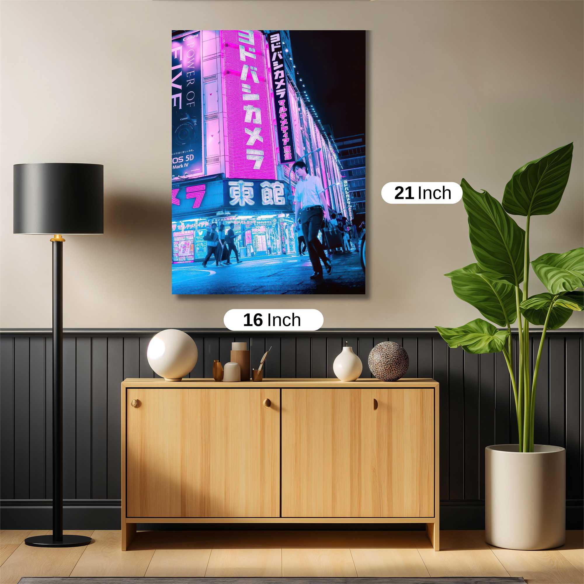 Futuristic Gloom Safe Wall Magnetic / M