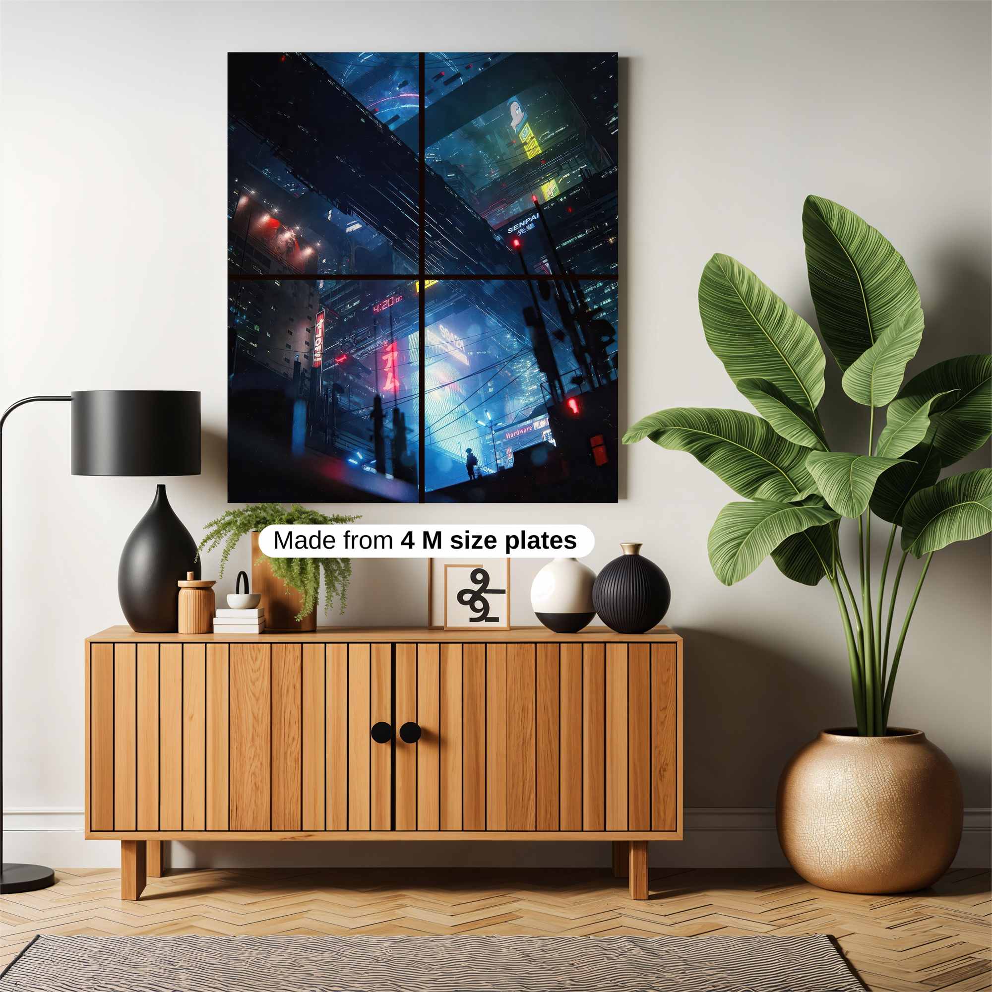 Cyberpunk Reverie Safe Wall Magnetic / M