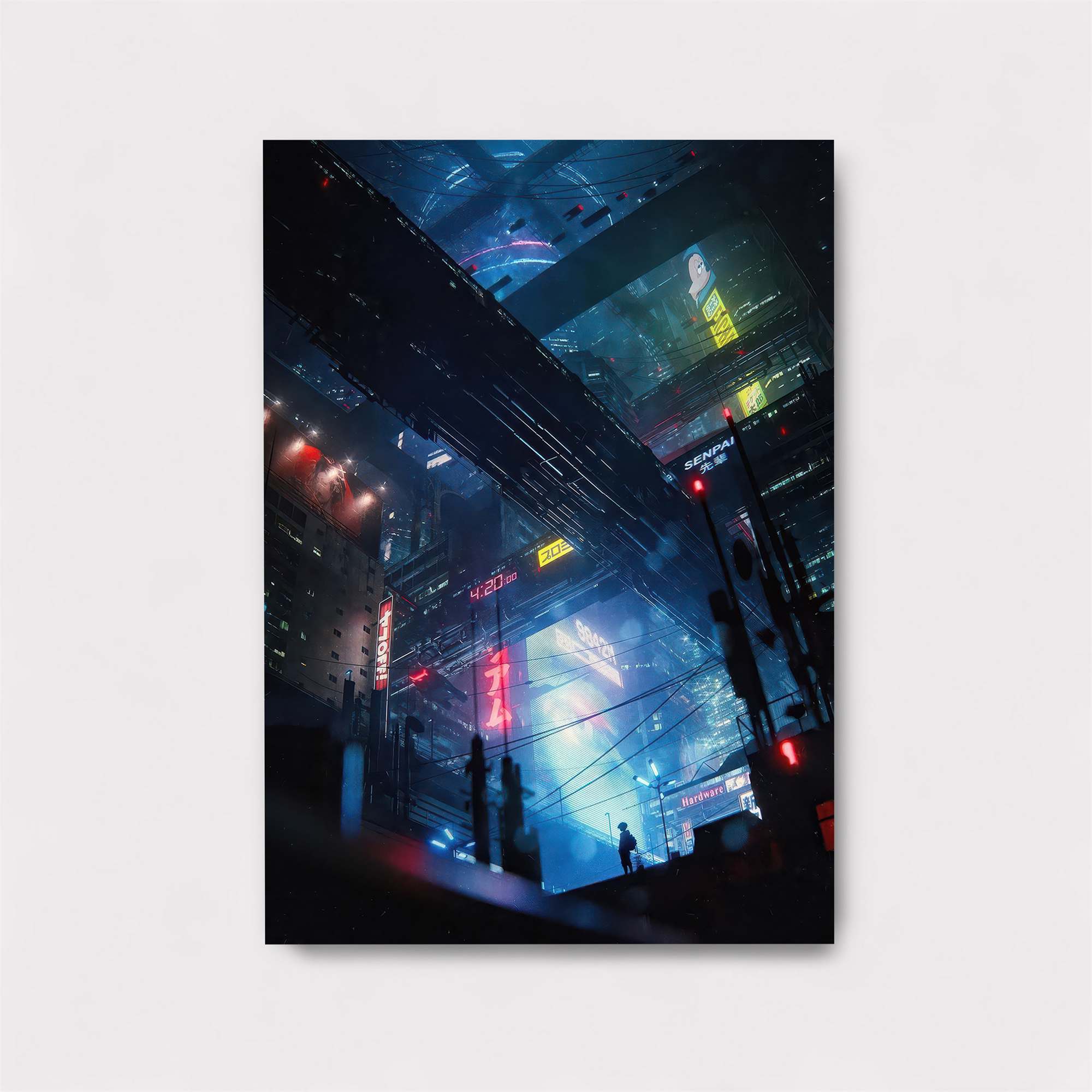 Cyberpunk Reverie Safe Wall Magnetic / M