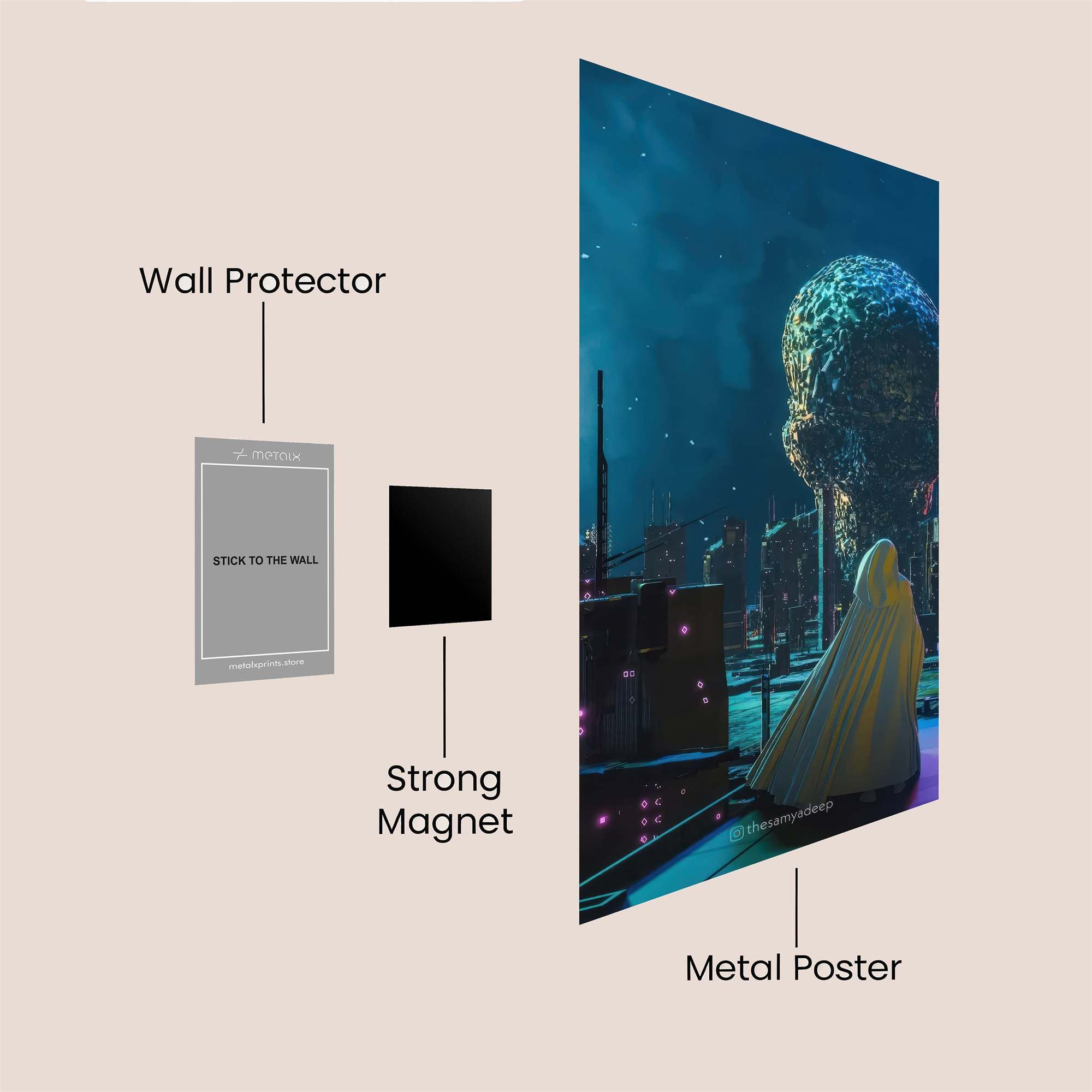 Sentinel Reverie Safe Wall Magnetic / M