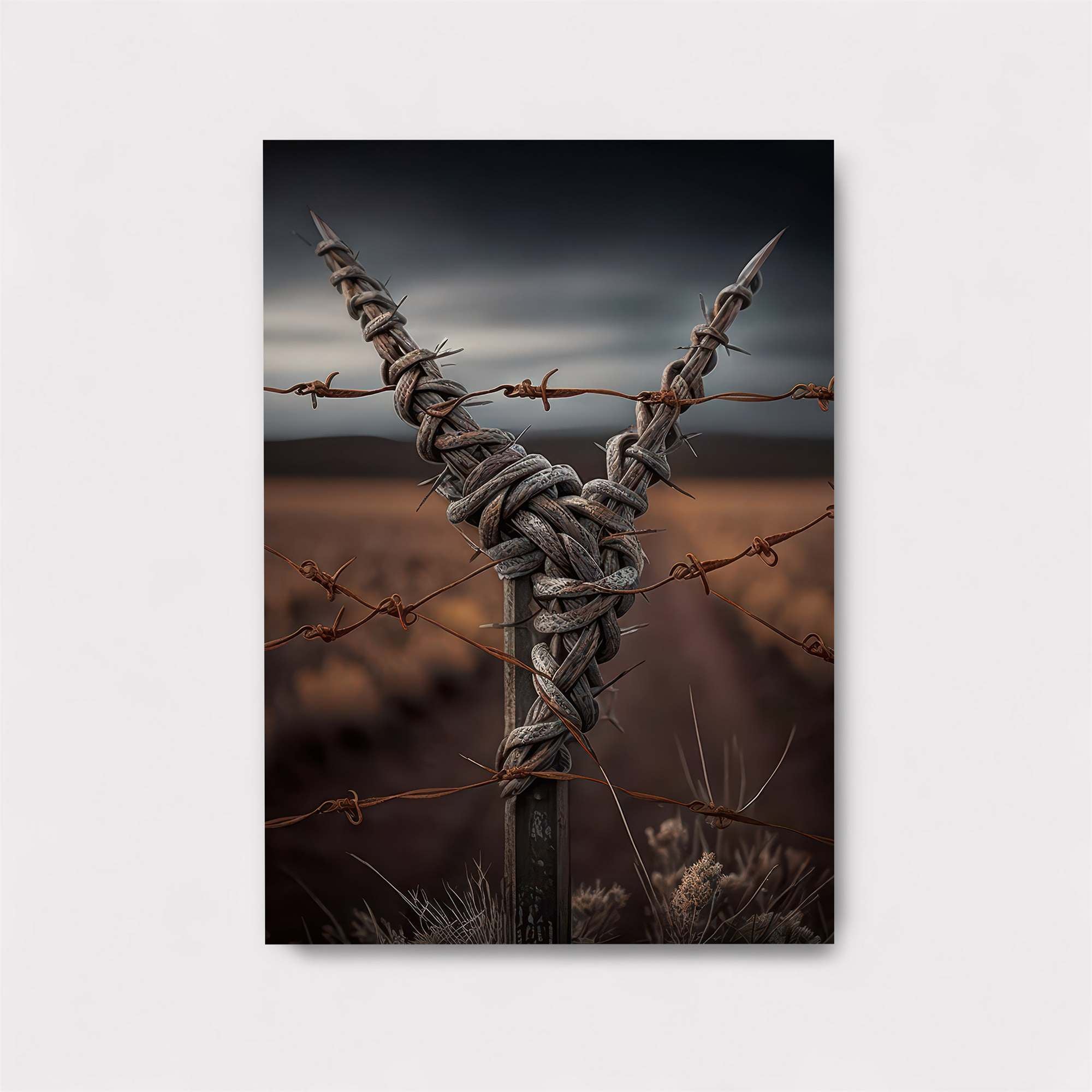 Barbed Enigma Safe Wall Magnetic / M