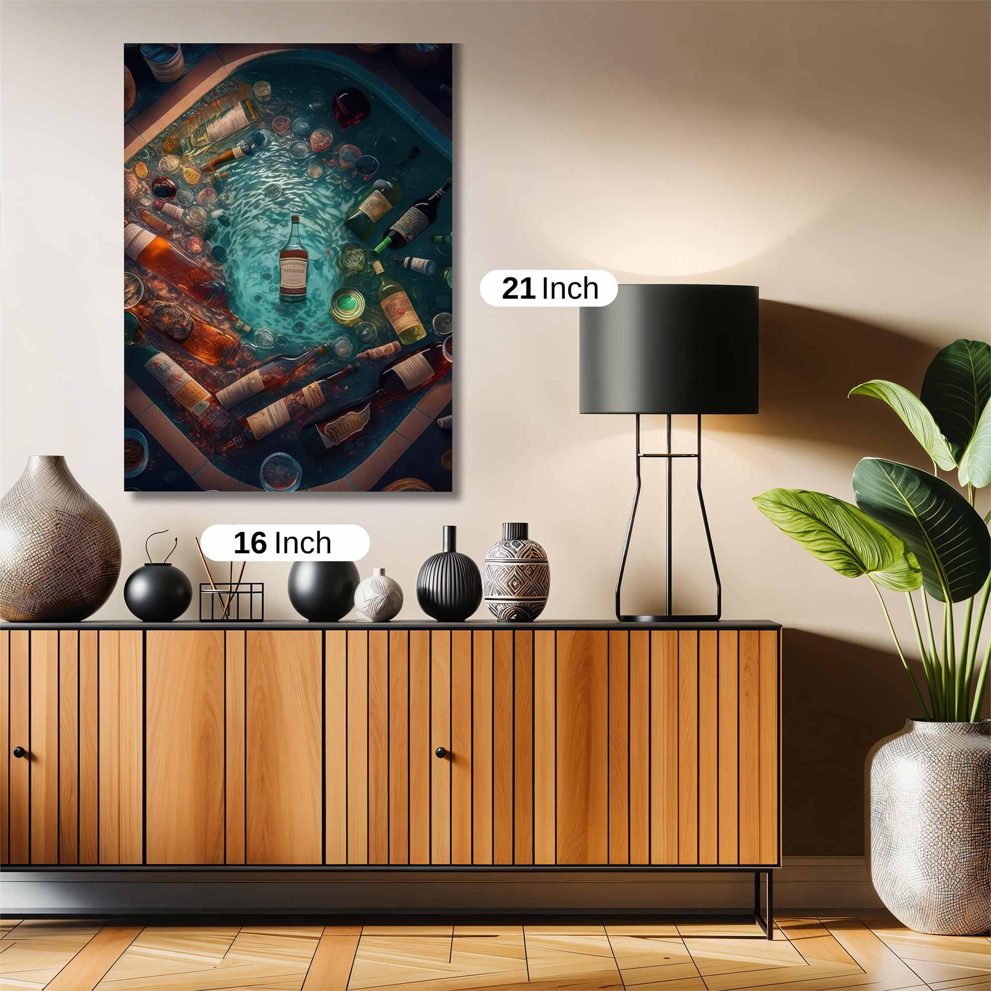 Bottle Bliss Safe Wall Magnetic / M