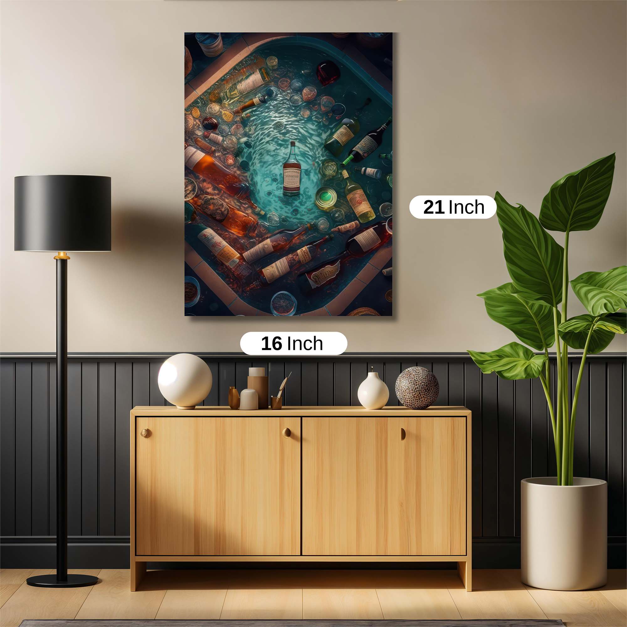 Bottle Bliss Safe Wall Magnetic / M