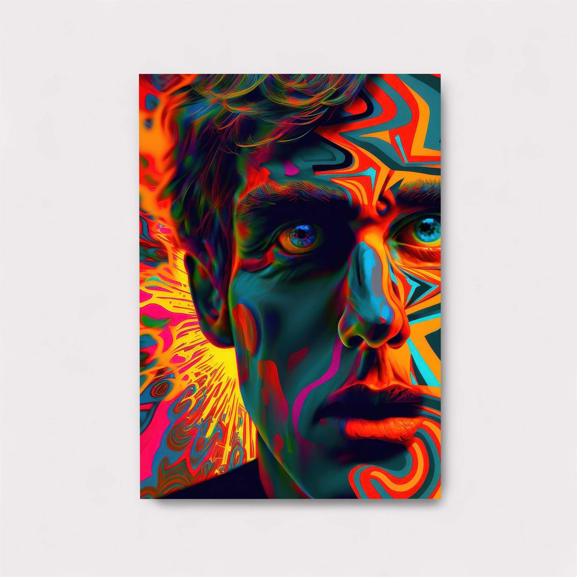 Psychedelic Intensity Safe Wall Magnetic / M