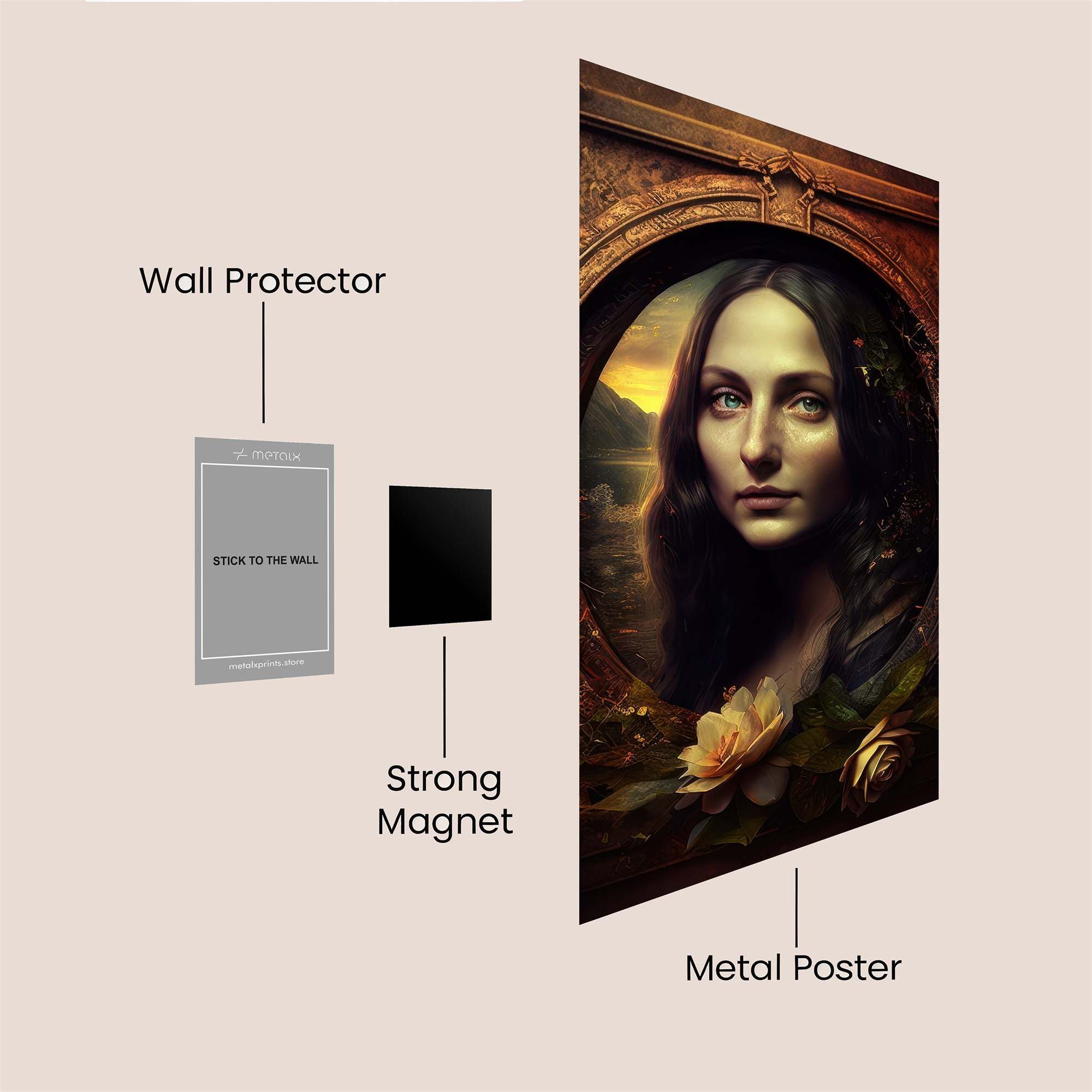 Mystic Enigma Safe Wall Magnetic / M