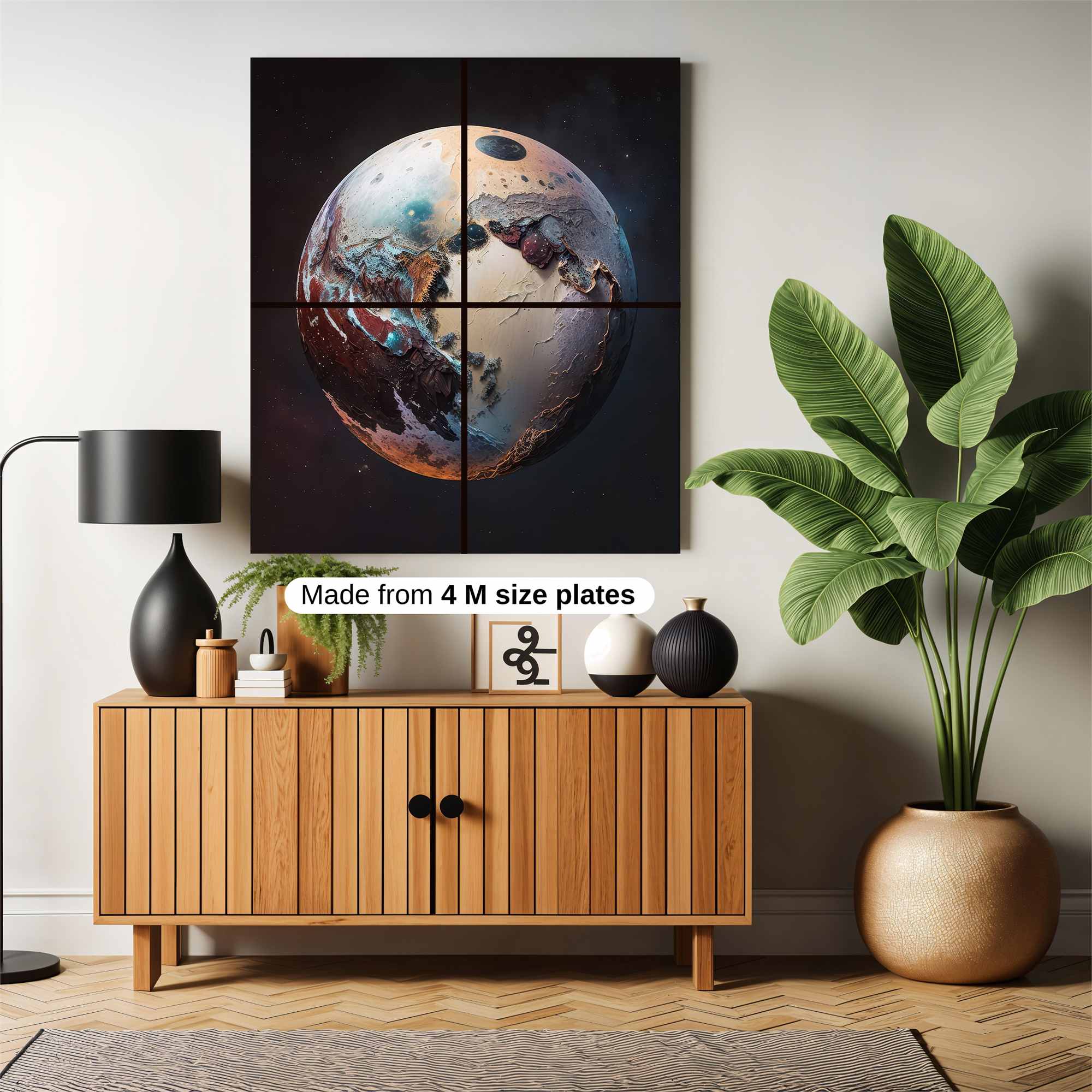 Mystic Planet Safe Wall Magnetic / M