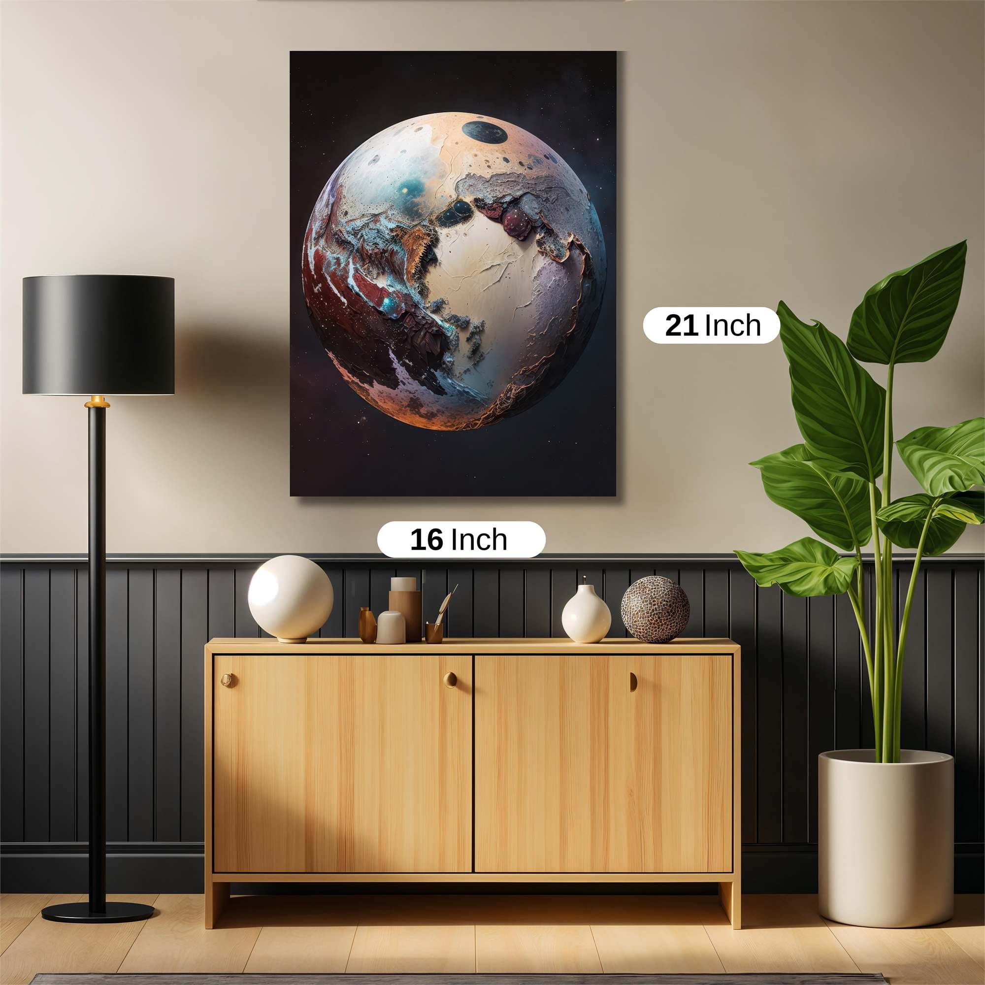 Mystic Planet Safe Wall Magnetic / M