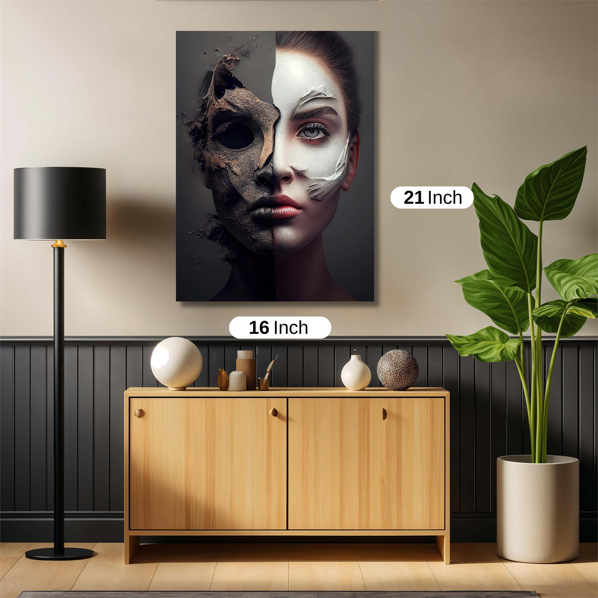 Decay Elegance Safe Wall Magnetic / M