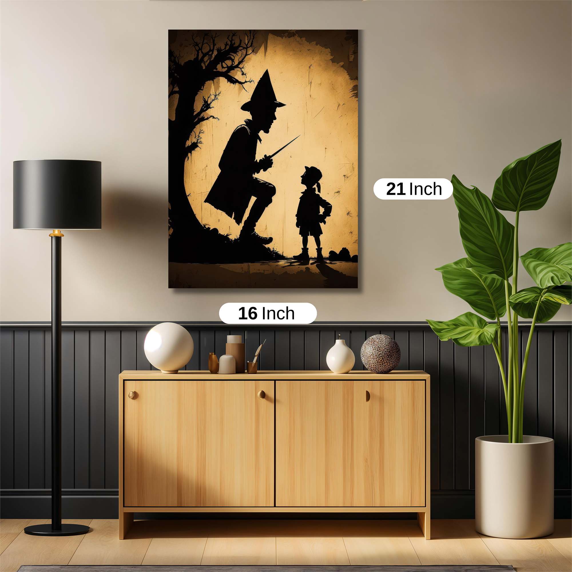 Witch Whimsy Safe Wall Magnetic / M