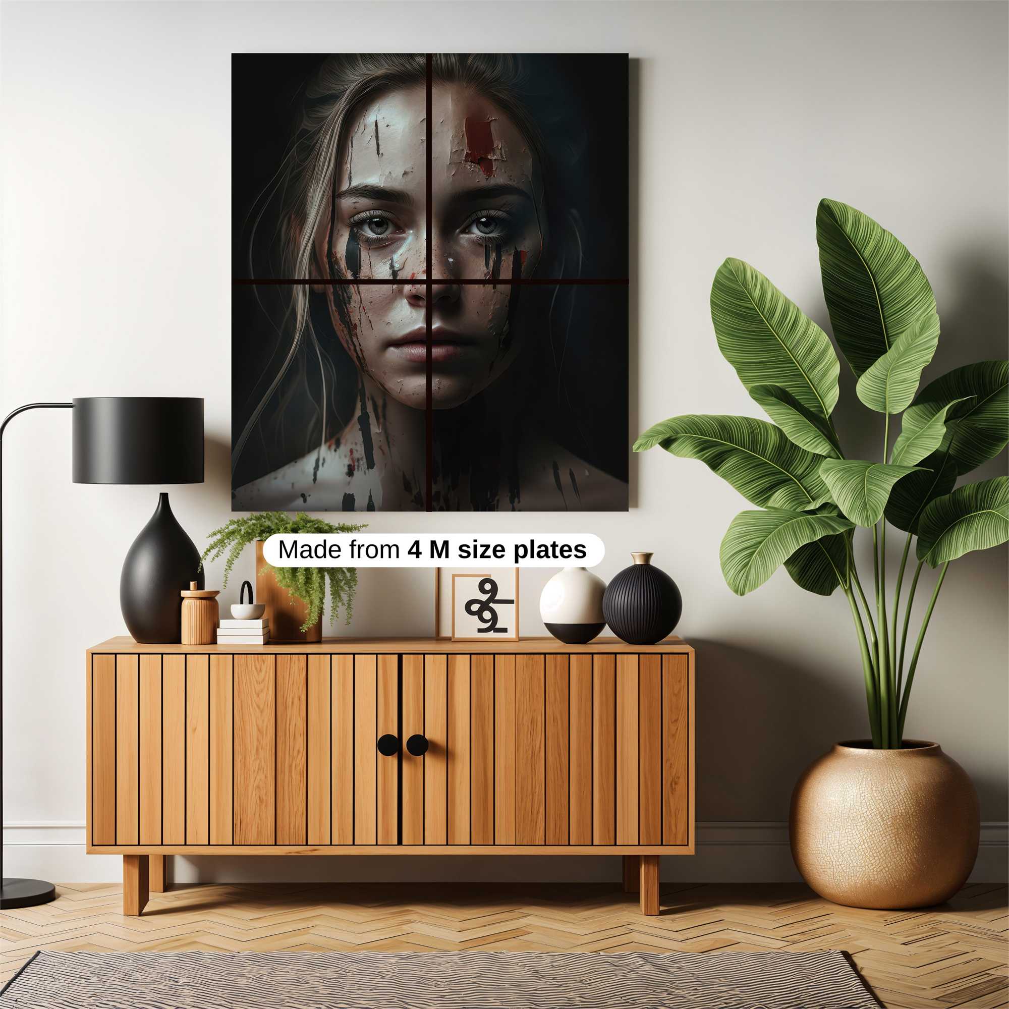 Bleeding Despair Safe Wall Magnetic / M