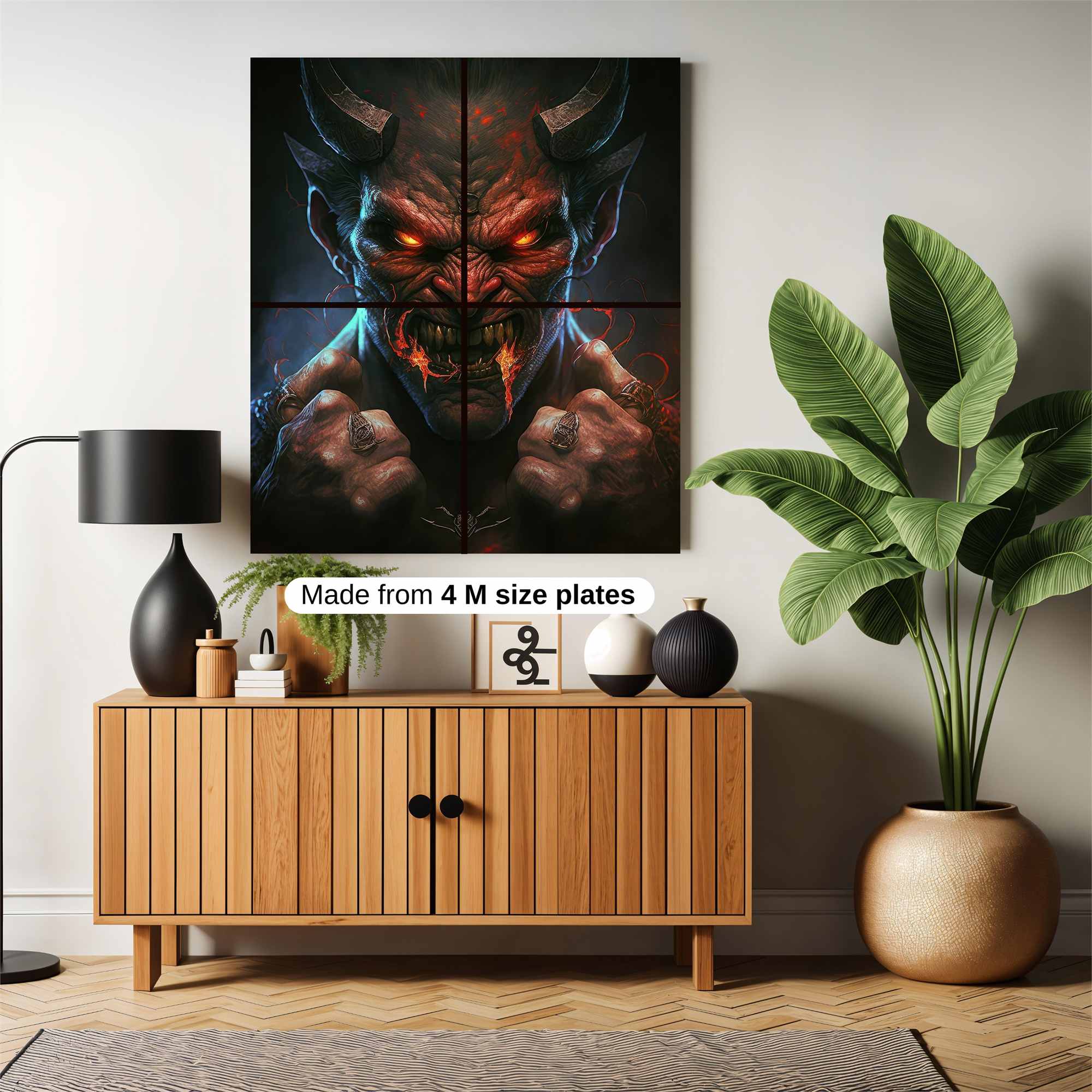 Demon Fury Safe Wall Magnetic / M