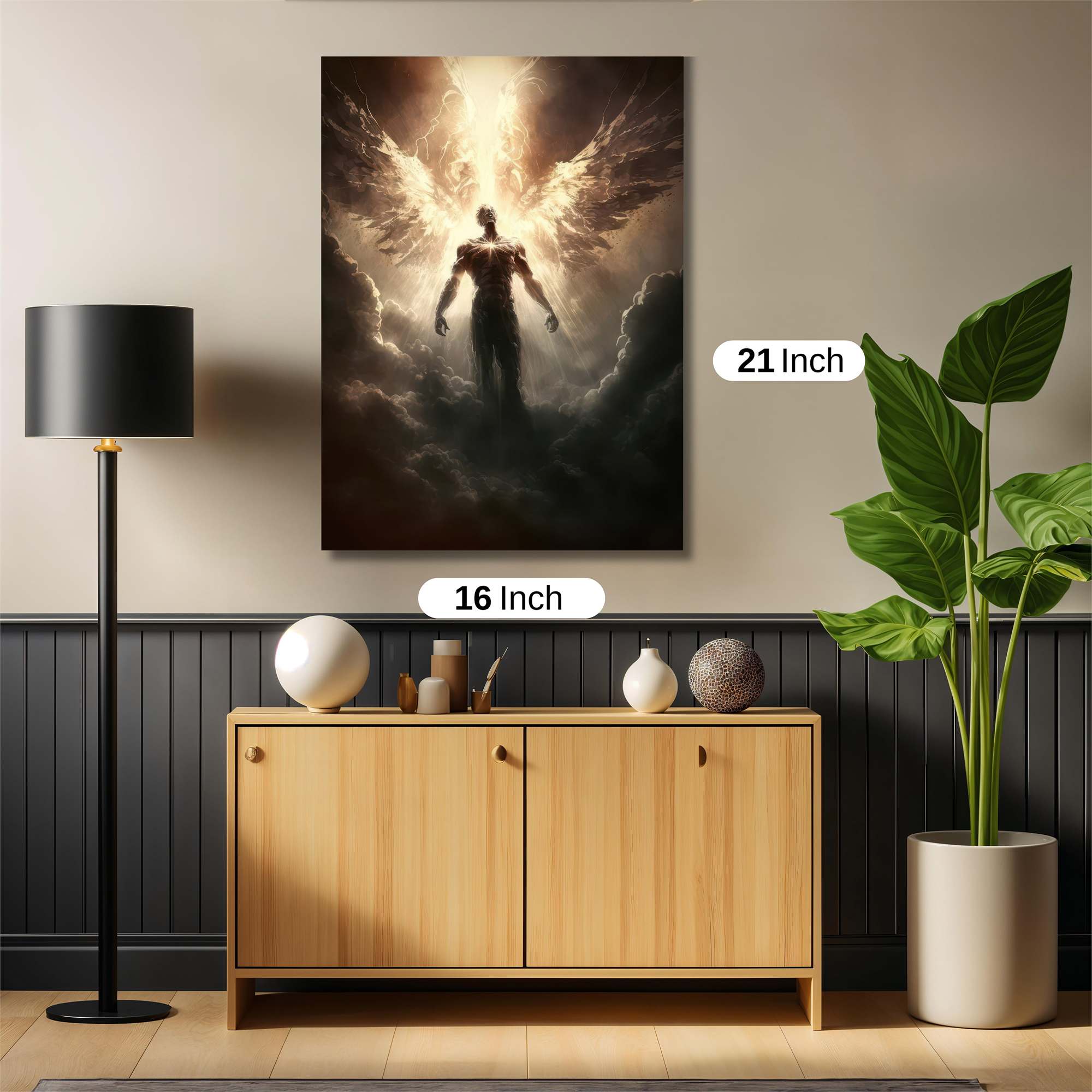 Angel Ascent Safe Wall Magnetic / M