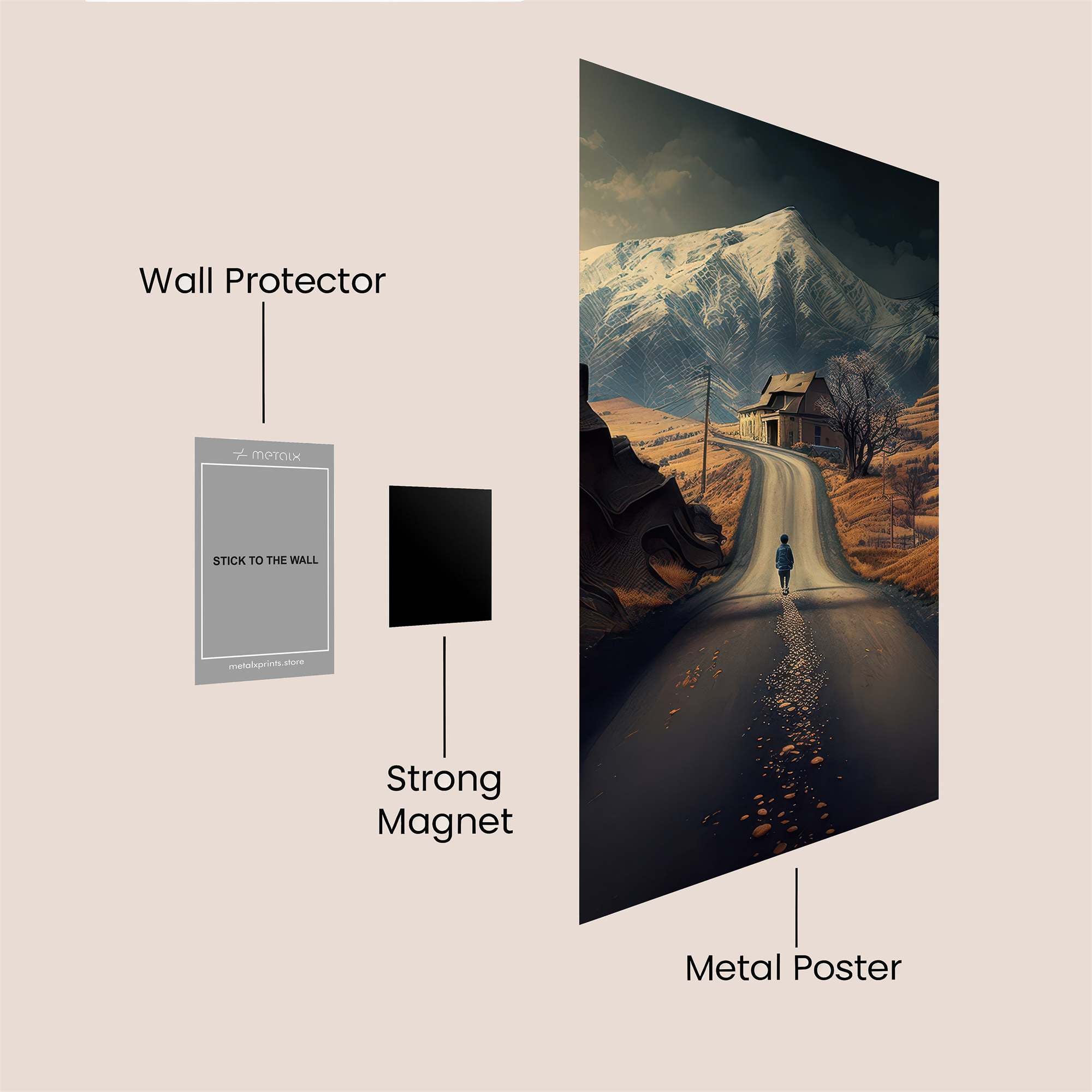 Journey Enigmatic Safe Wall Magnetic / M
