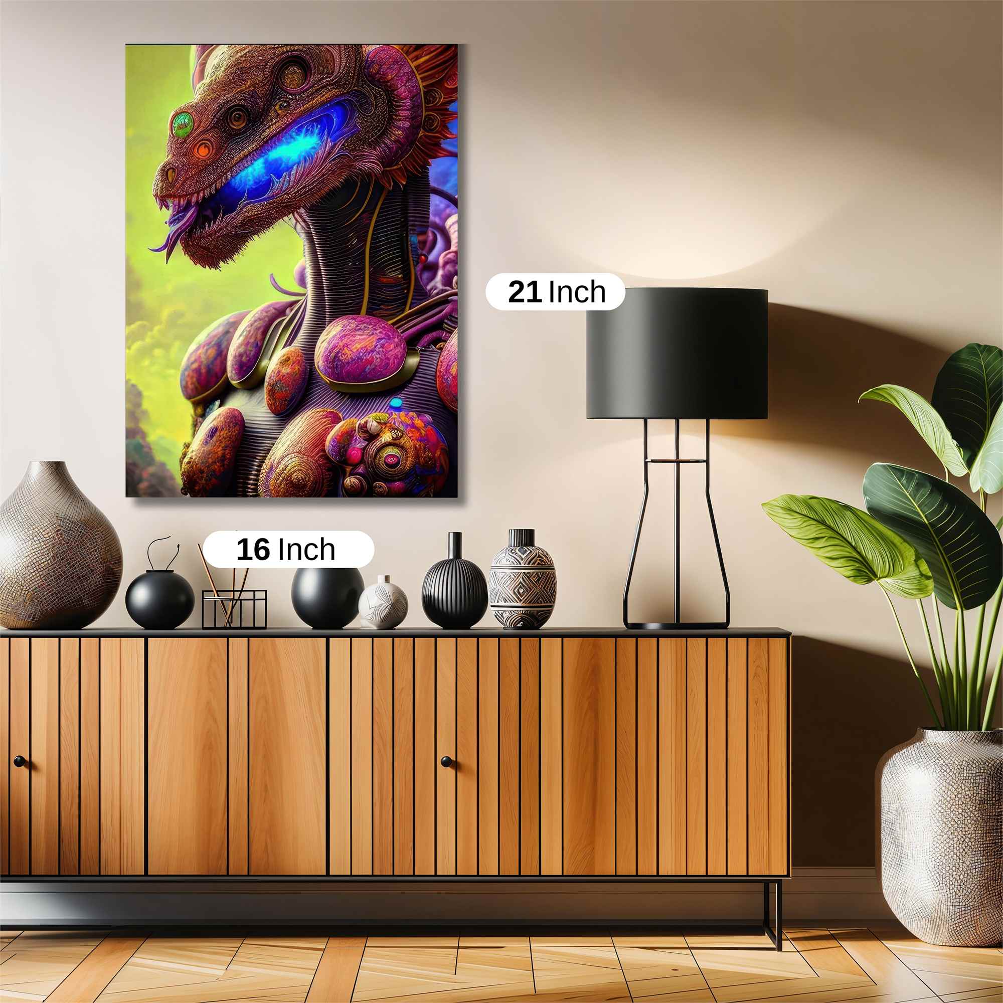 Dragon Luminescent Safe Wall Magnetic / M