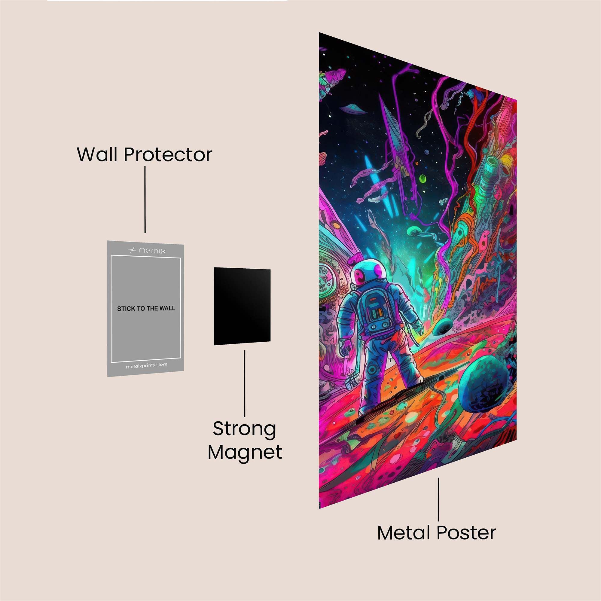 Cosmic Odyssey Safe Wall Magnetic / M