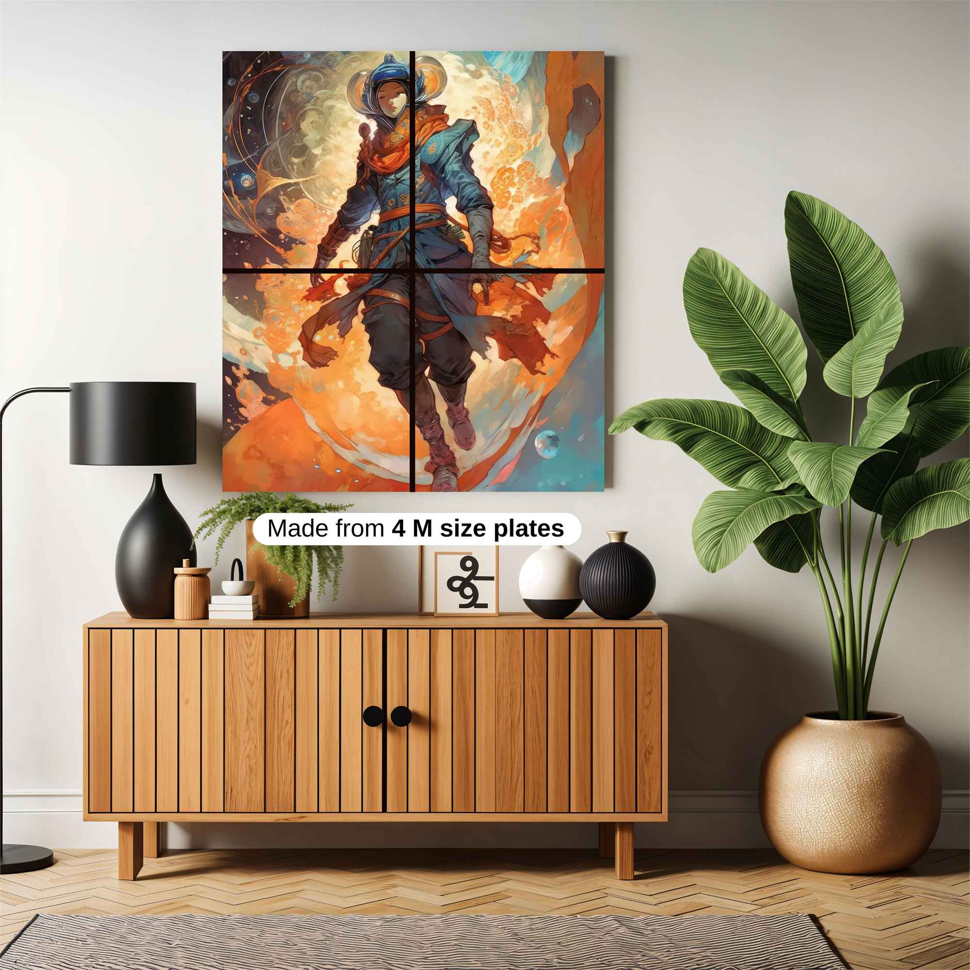 Cosmic Serenity Safe Wall Magnetic / M