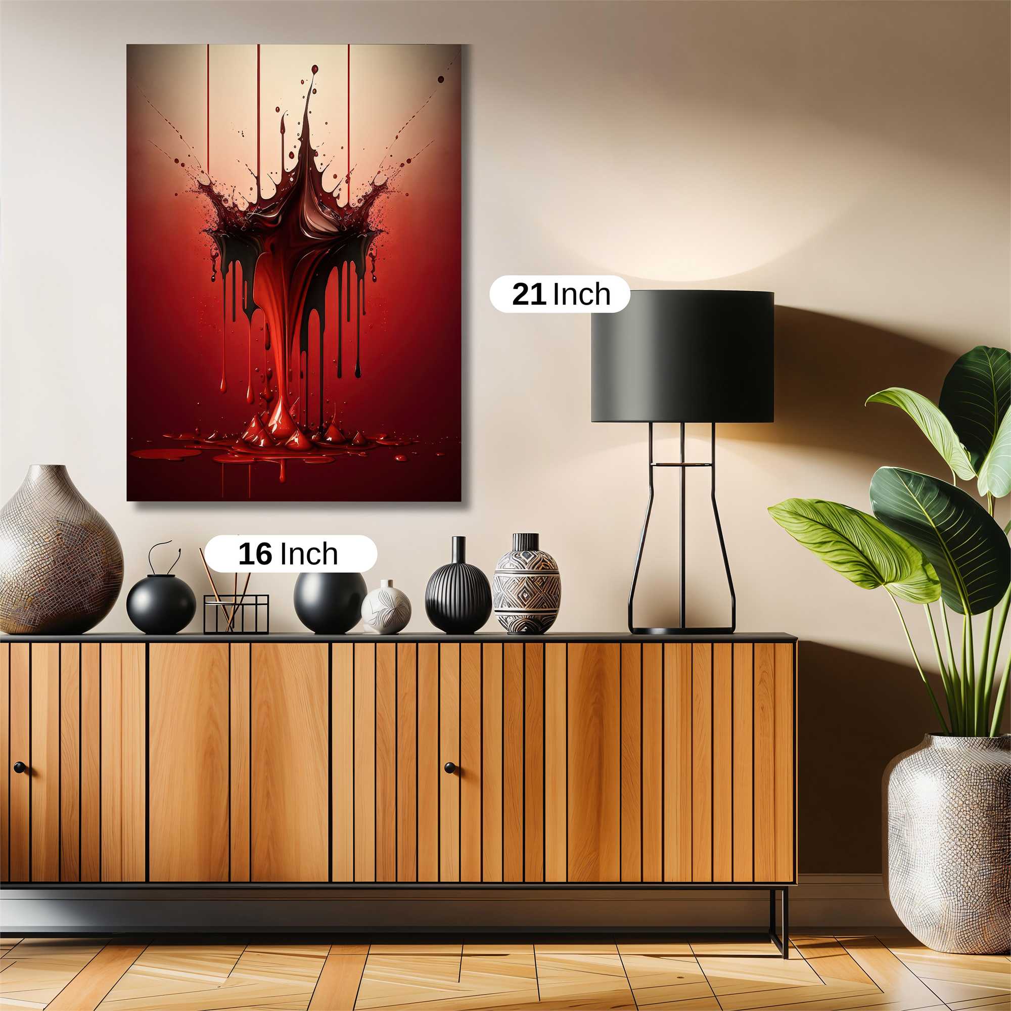 Blood Burst Safe Wall Magnetic / M