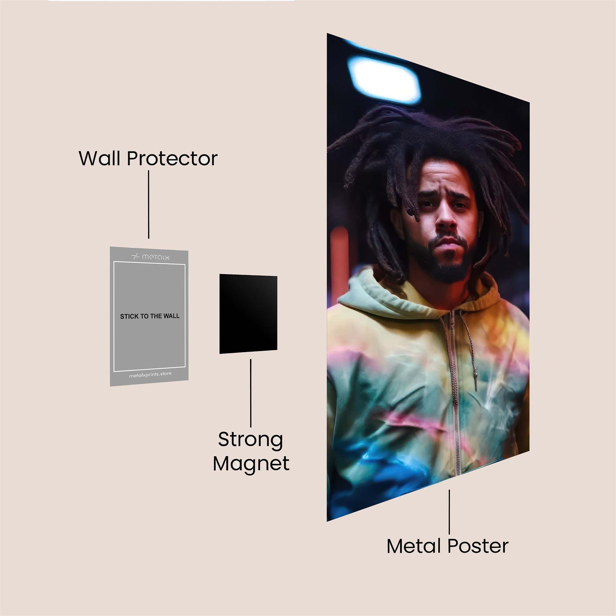 Jaden Intense Safe Wall Magnetic / M