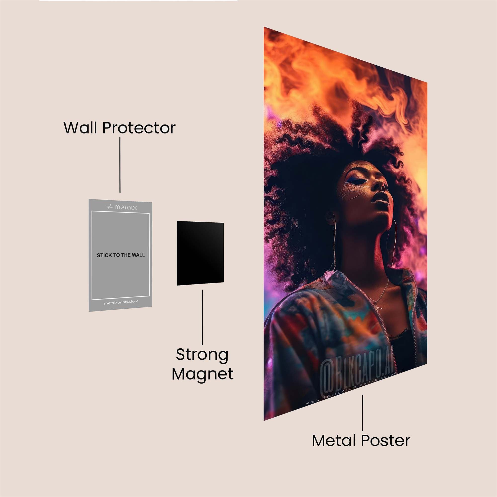 VibrantEcstasy Safe Wall Magnetic / M