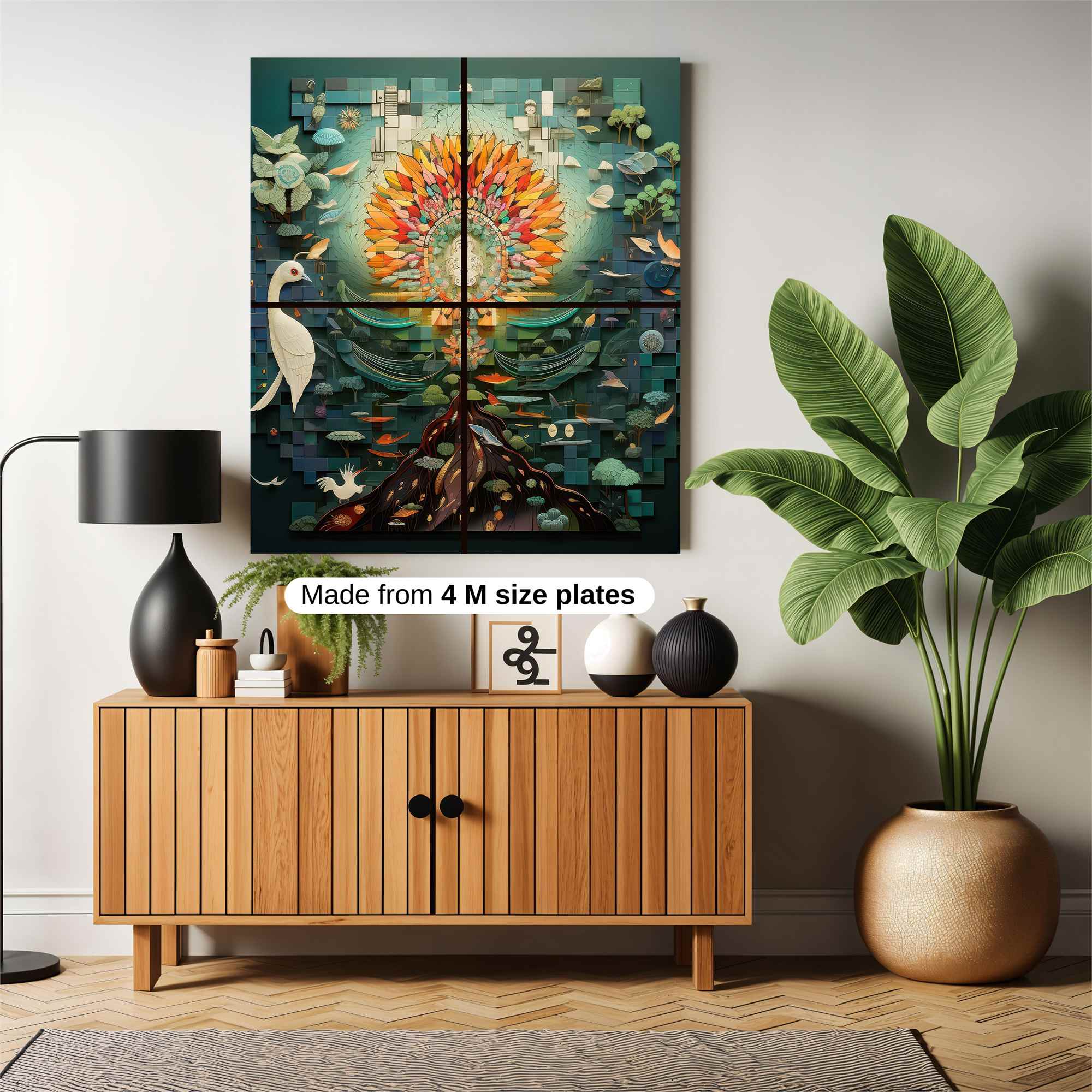 Phoenix Rebirth Safe Wall Magnetic / M