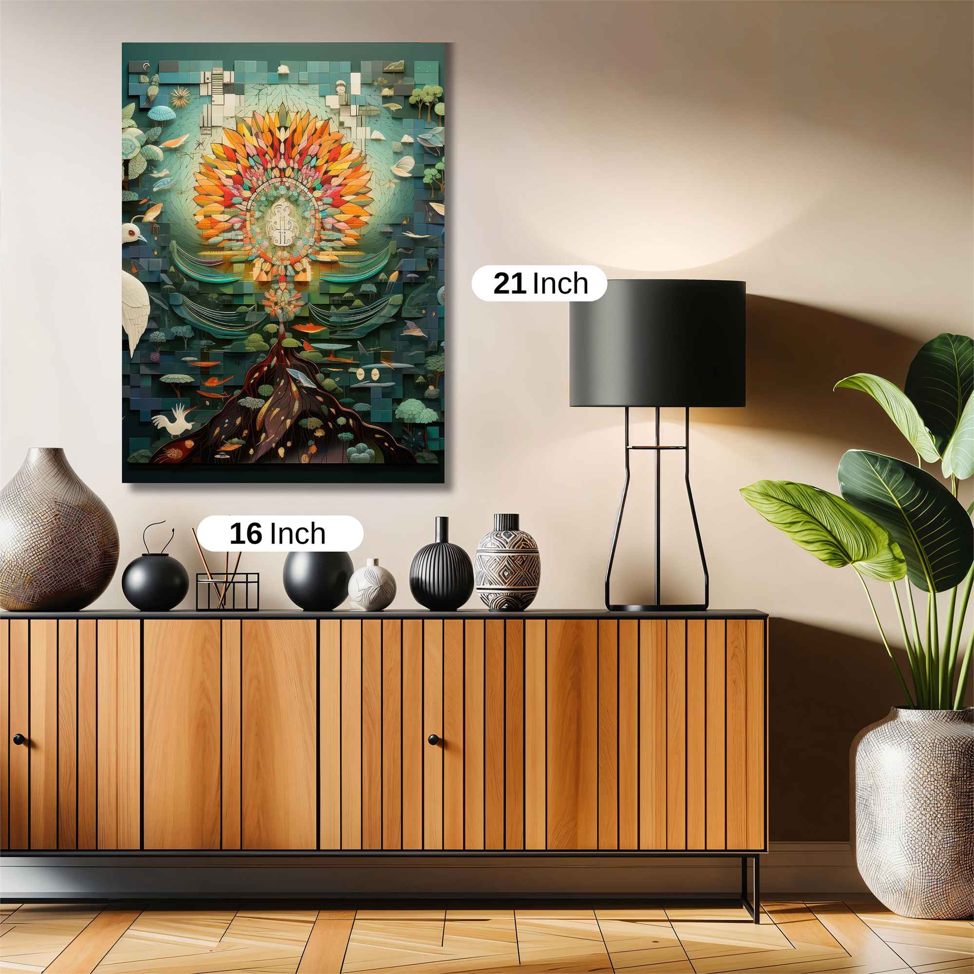 Phoenix Rebirth Safe Wall Magnetic / M