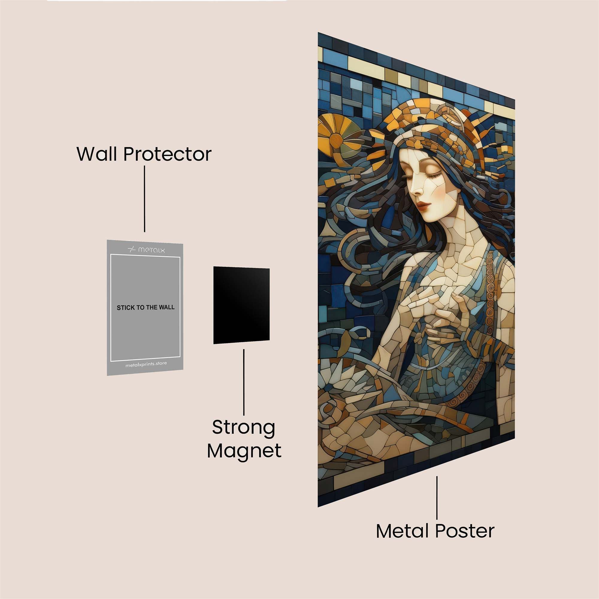 Muse Serene Safe Wall Magnetic / M