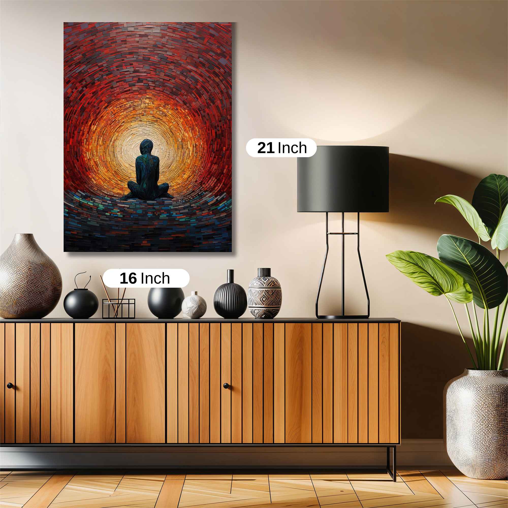 Meditative Vortex Safe Wall Magnetic / M