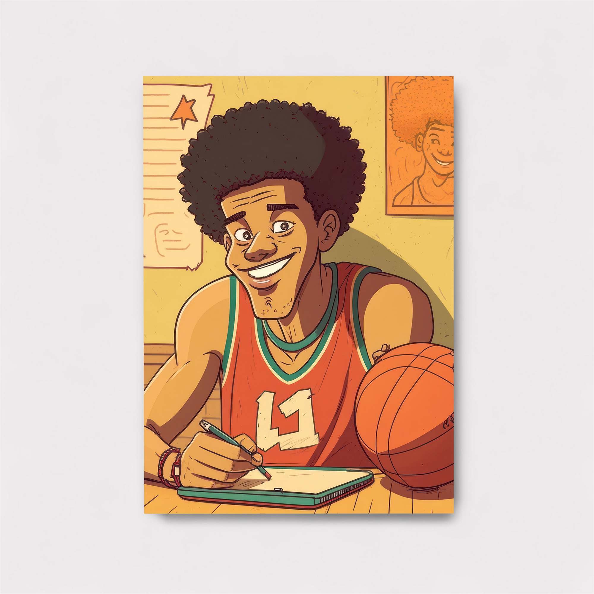 Student Athlete Safe Wall Magnetic / M