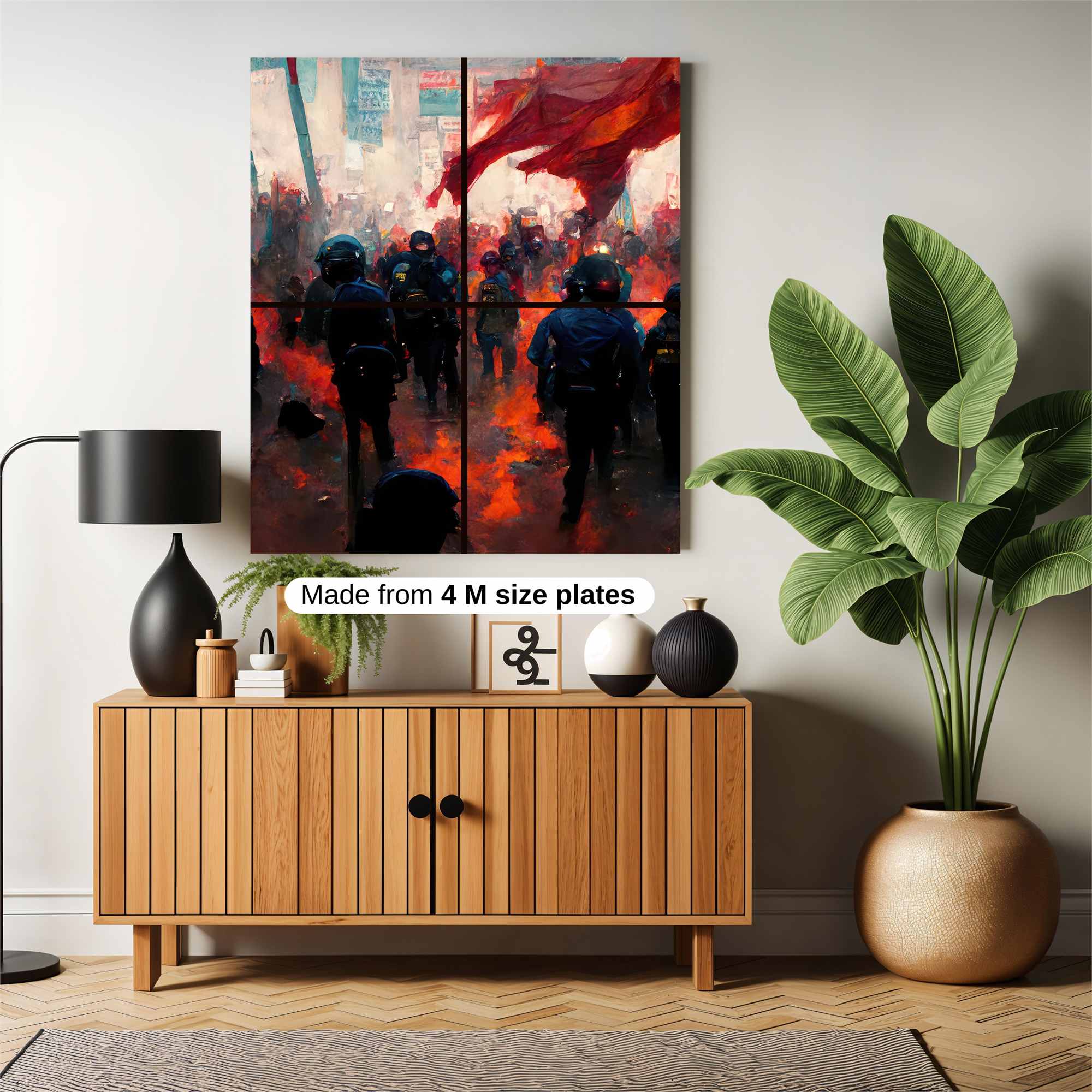 Protest Inferno Safe Wall Magnetic / M