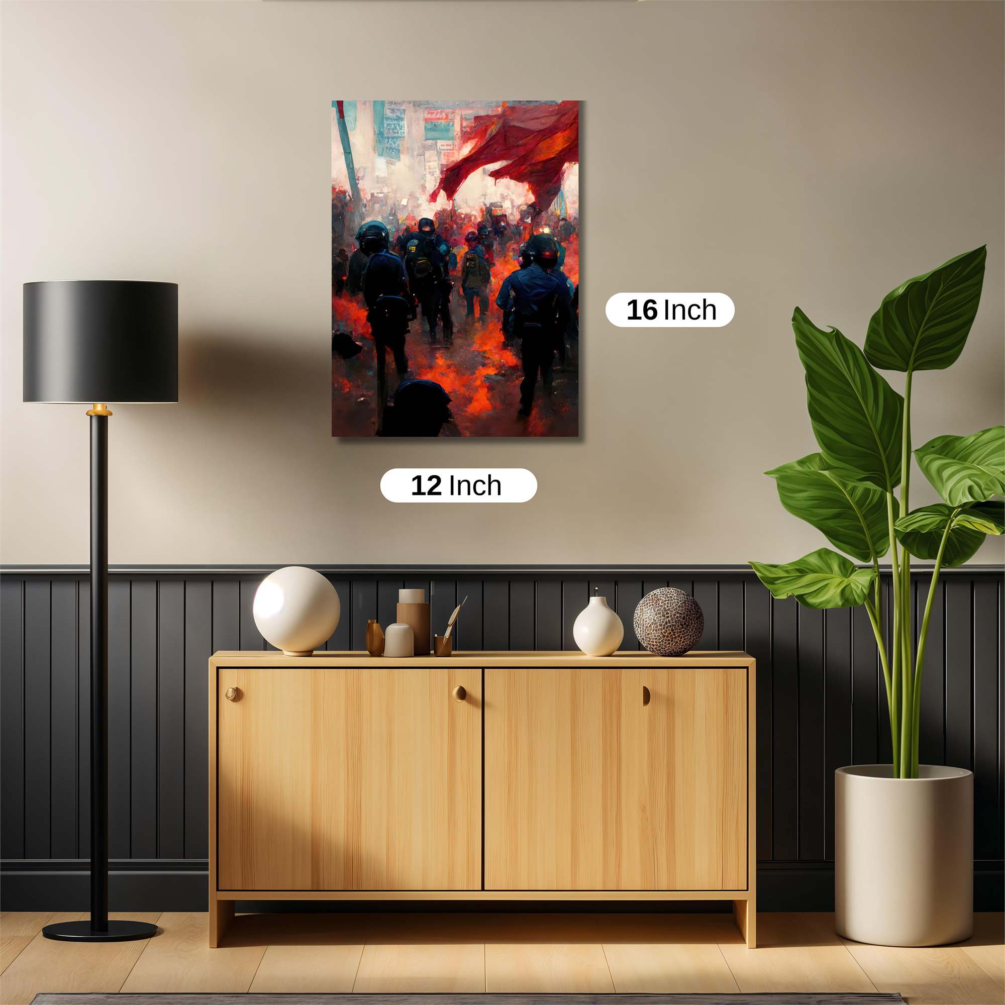 Protest Inferno Safe Wall Magnetic / M