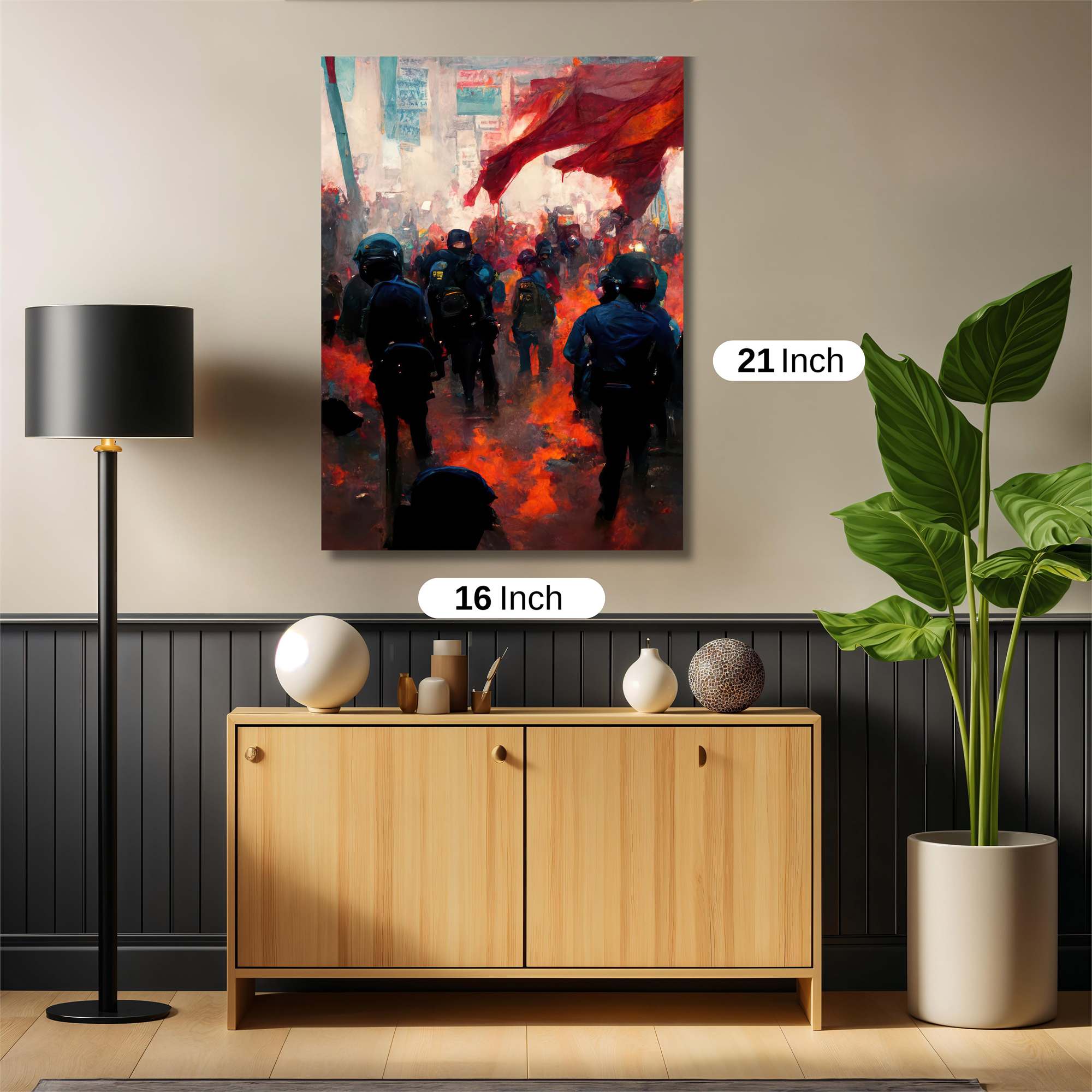 Protest Inferno Safe Wall Magnetic / M