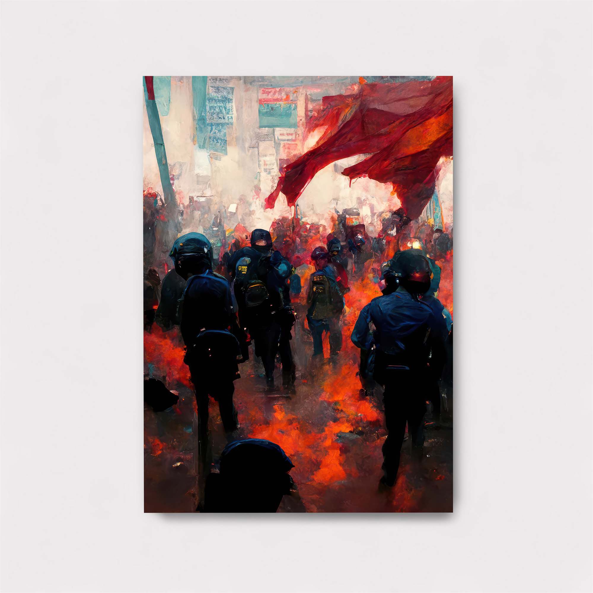 Protest Inferno Safe Wall Magnetic / M