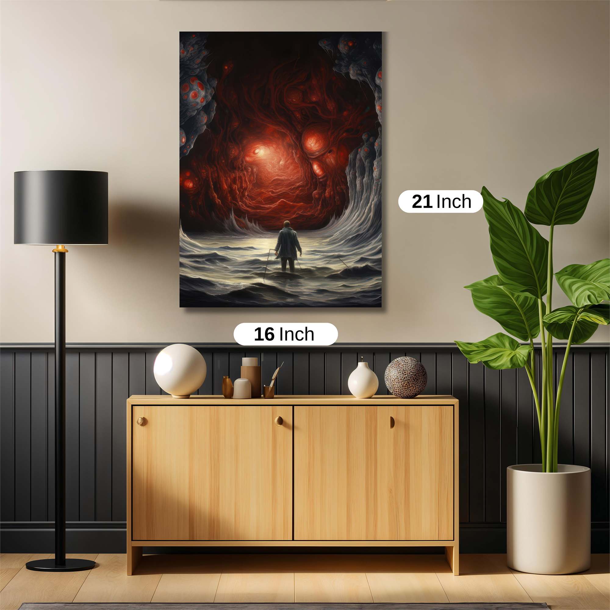 Abyss Whispers Safe Wall Magnetic / M