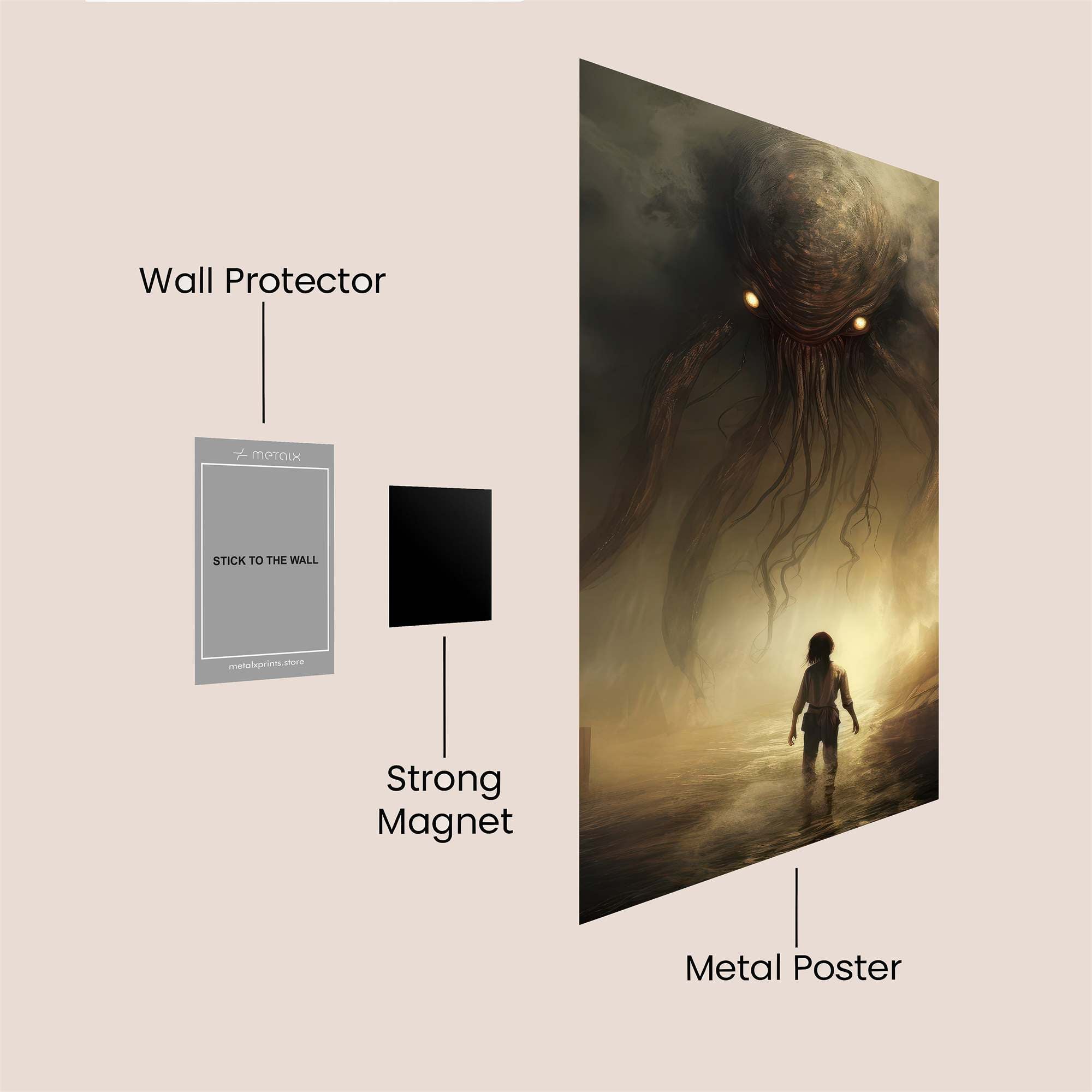 Cthulhu Dream Safe Wall Magnetic / M