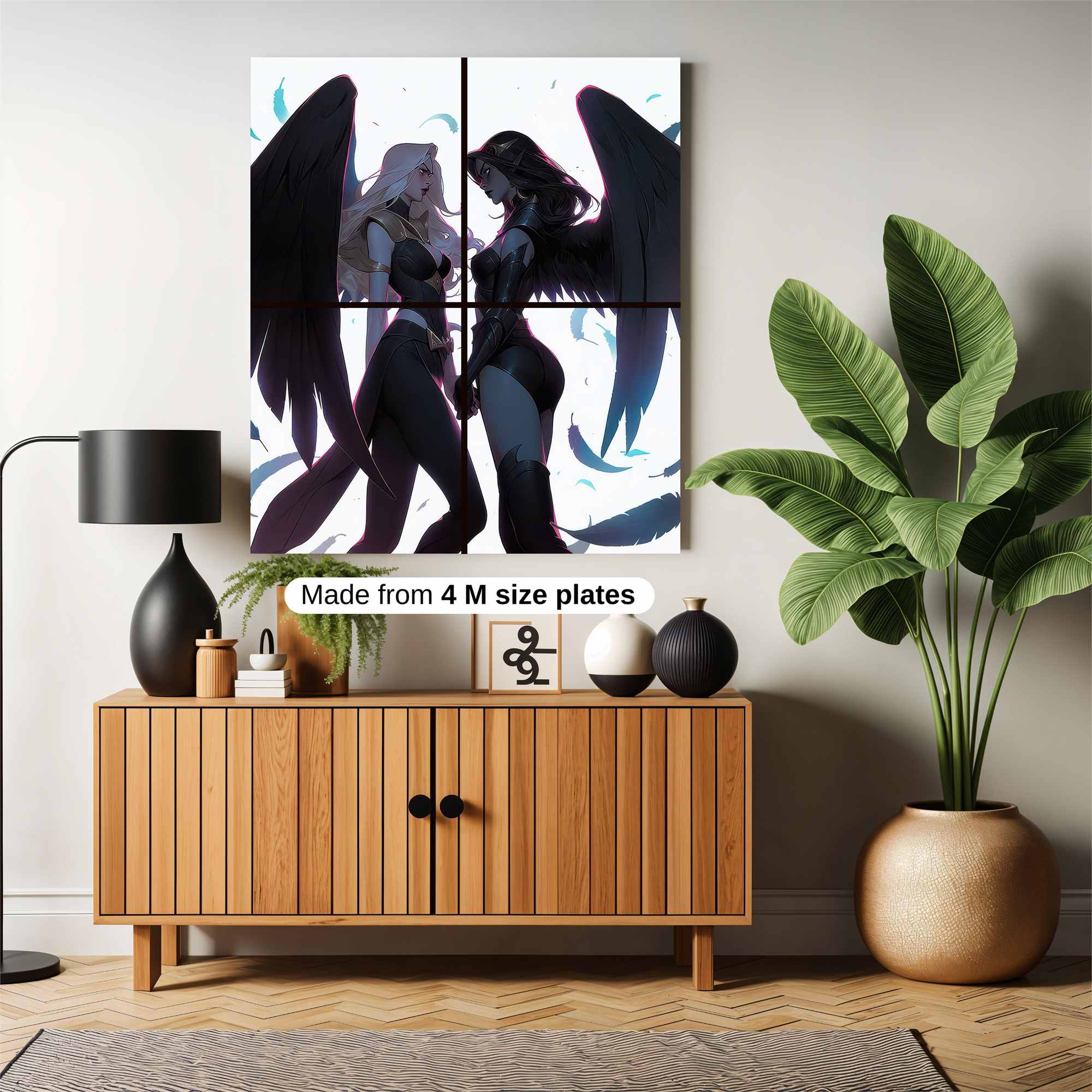 Angels Clash Safe Wall Magnetic / M