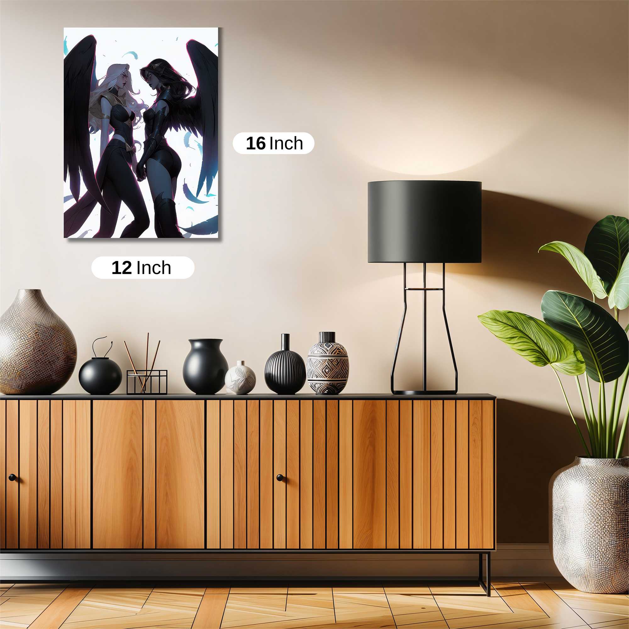 Angels Clash Safe Wall Magnetic / M