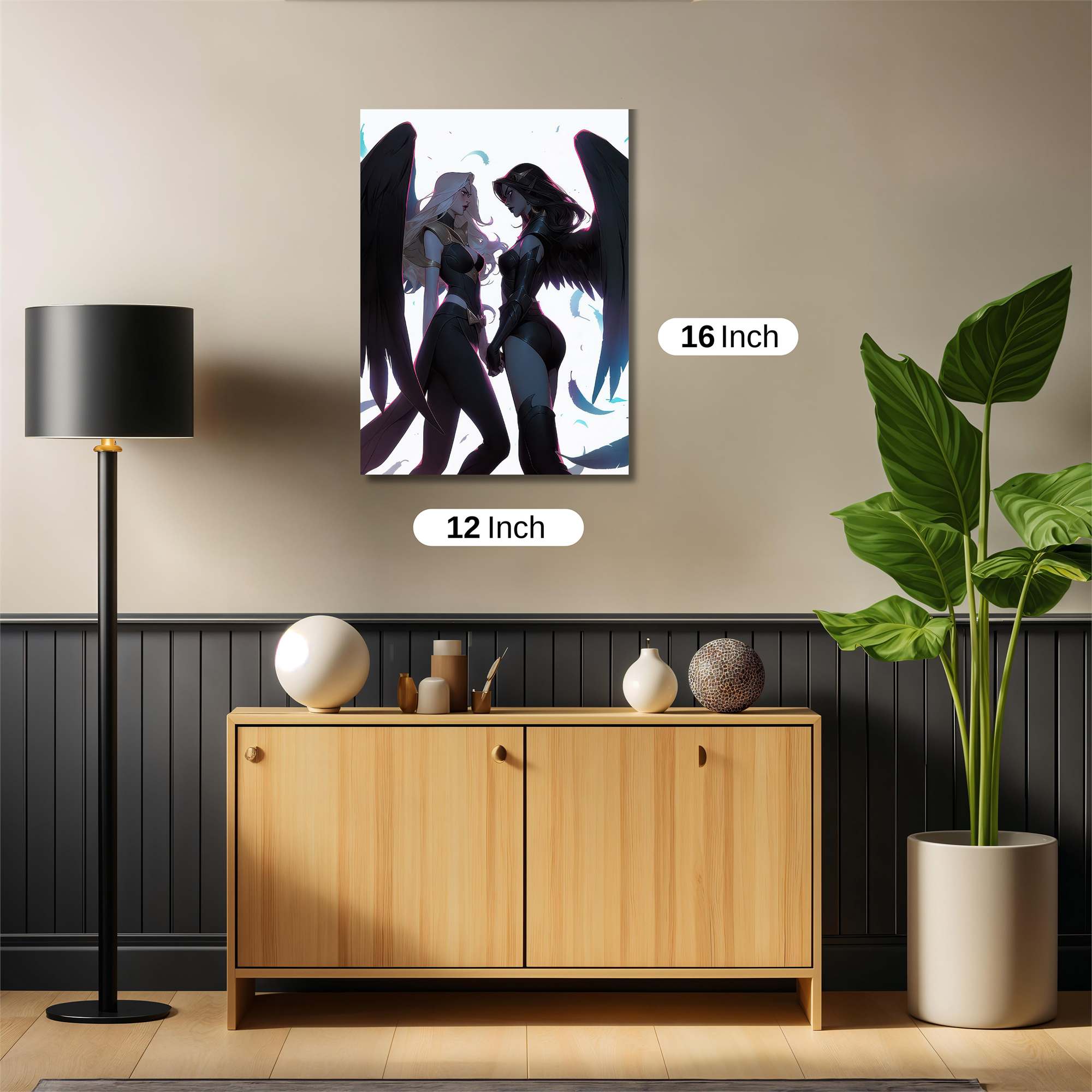 Angels Clash Safe Wall Magnetic / M