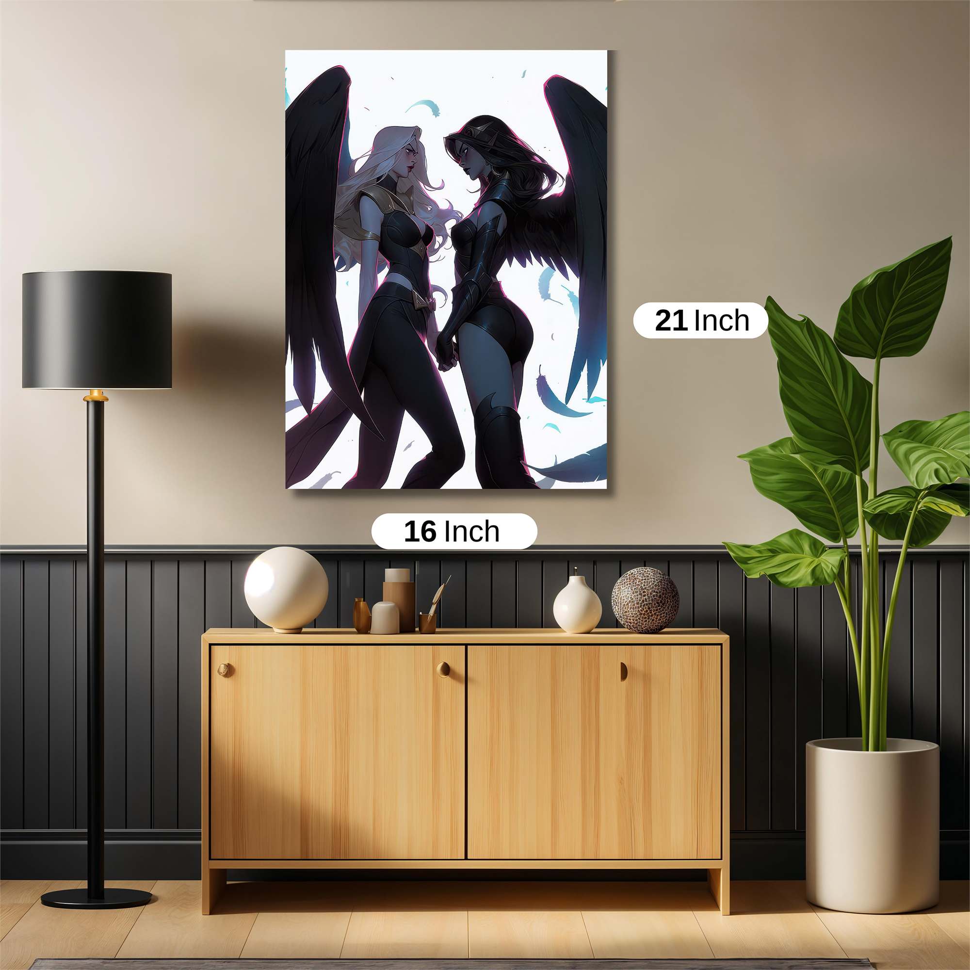 Angels Clash Safe Wall Magnetic / M