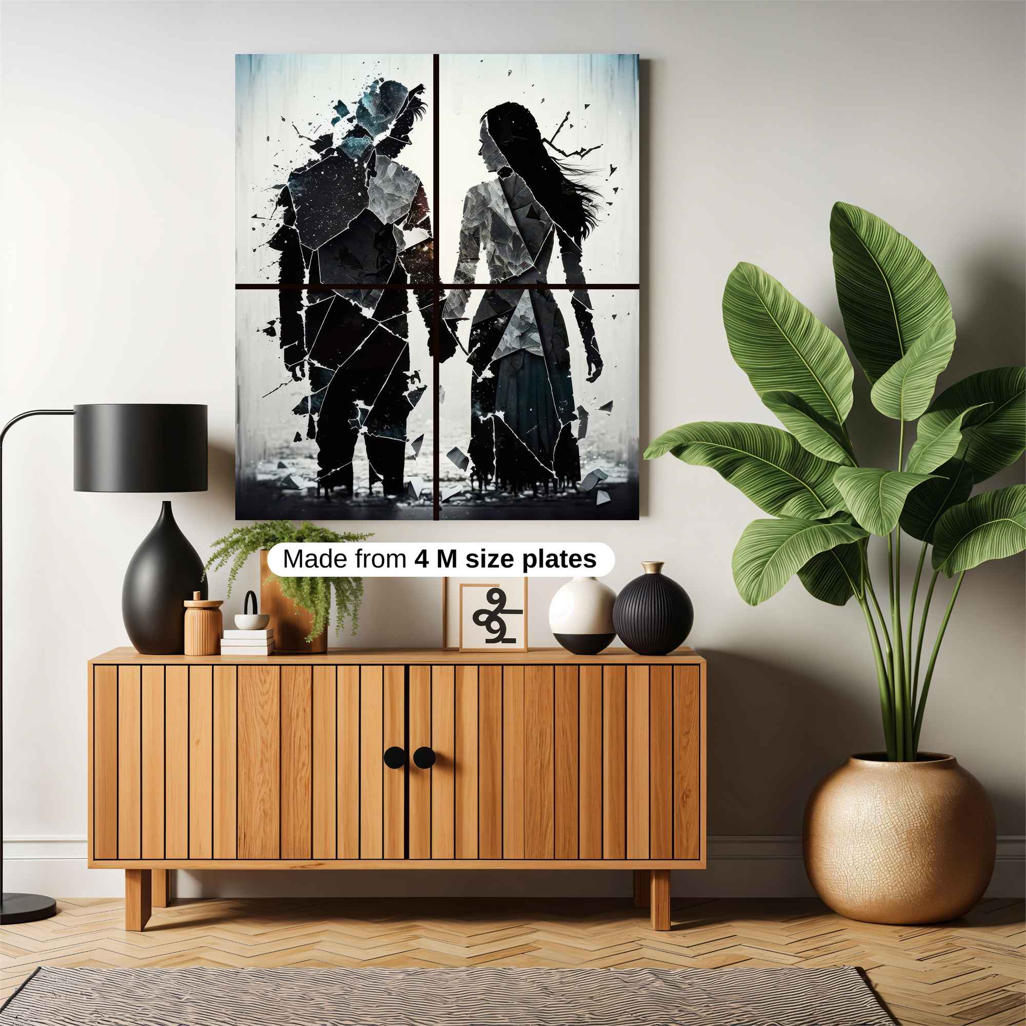 Shattered Love Safe Wall Magnetic / M