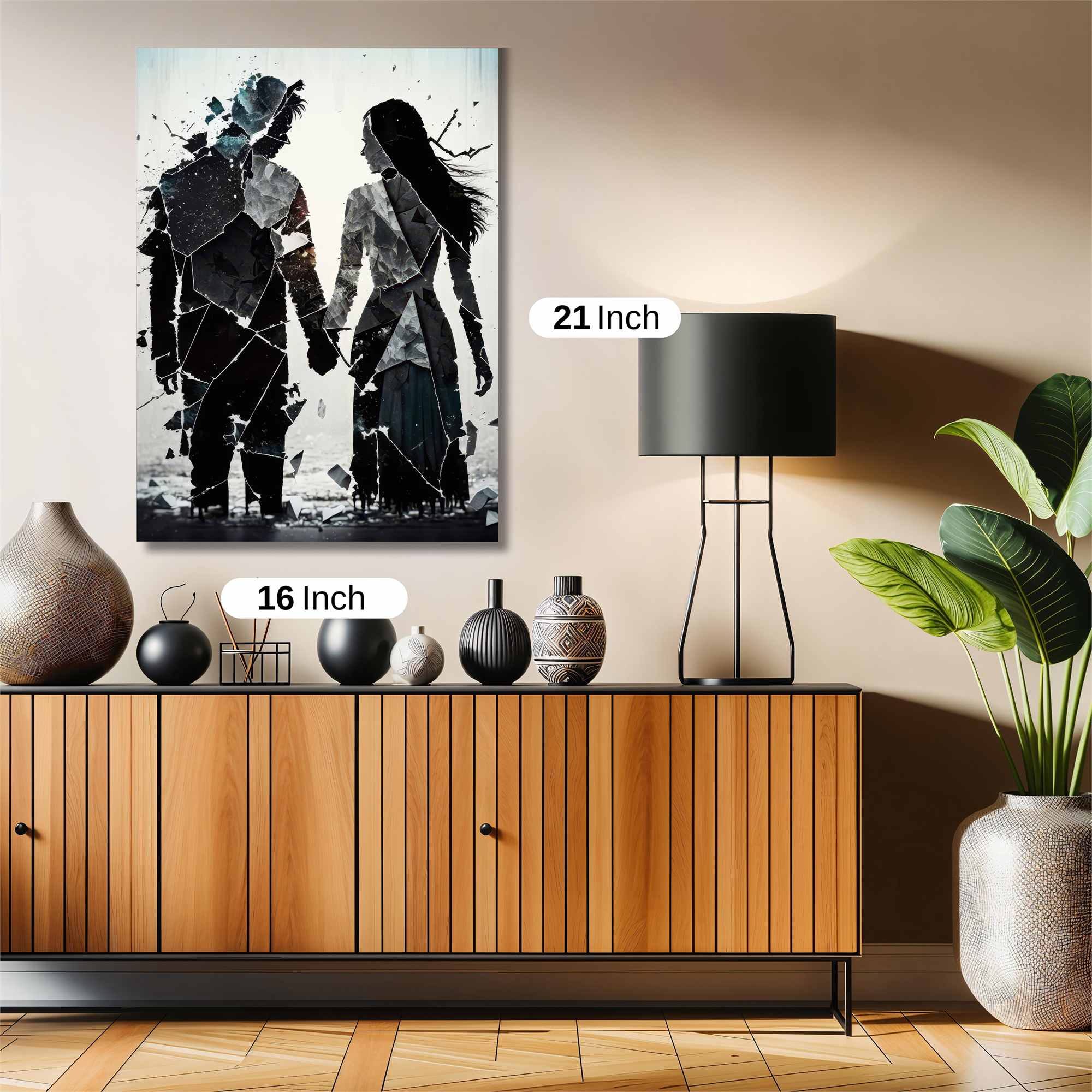 Shattered Love Safe Wall Magnetic / M