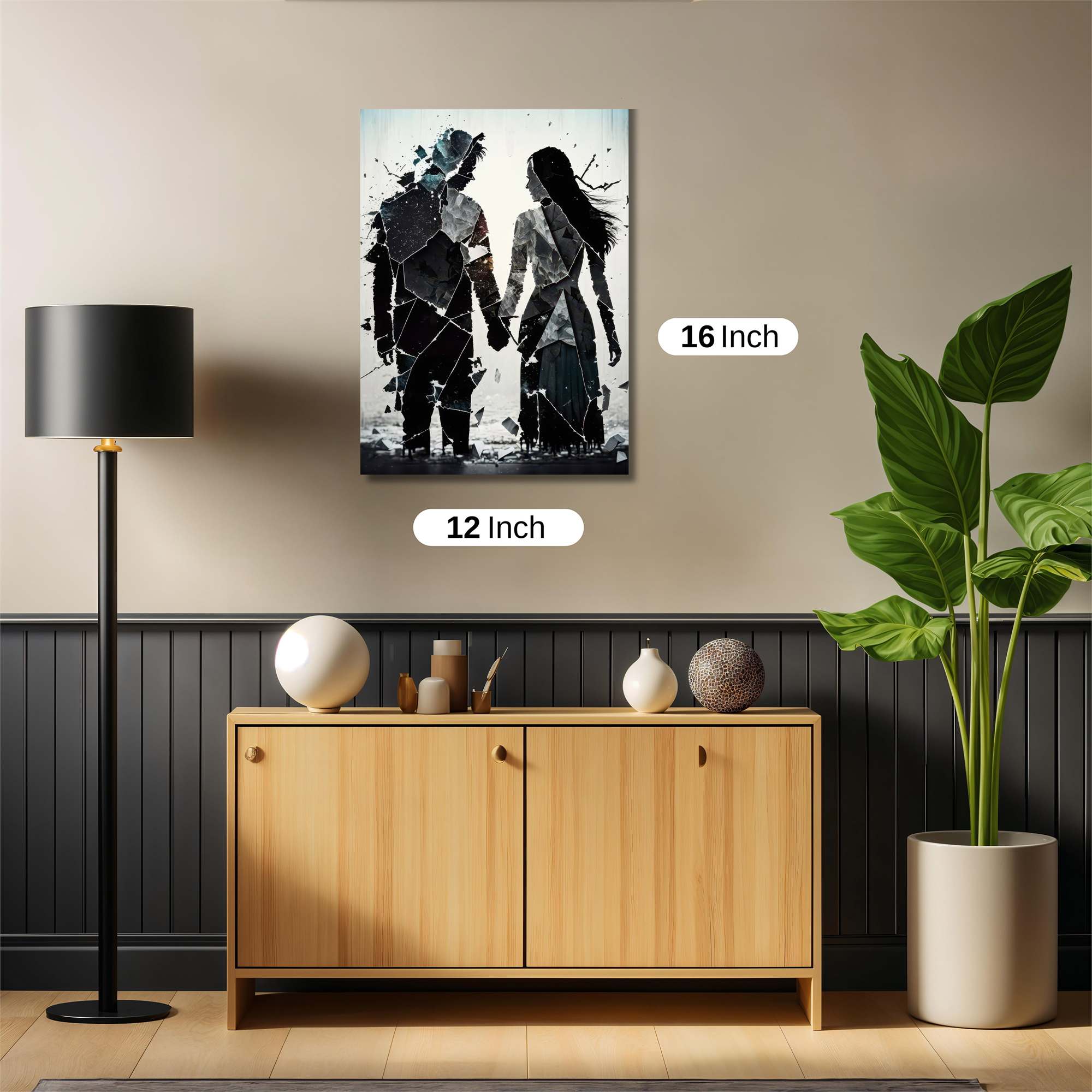 Shattered Love Safe Wall Magnetic / M