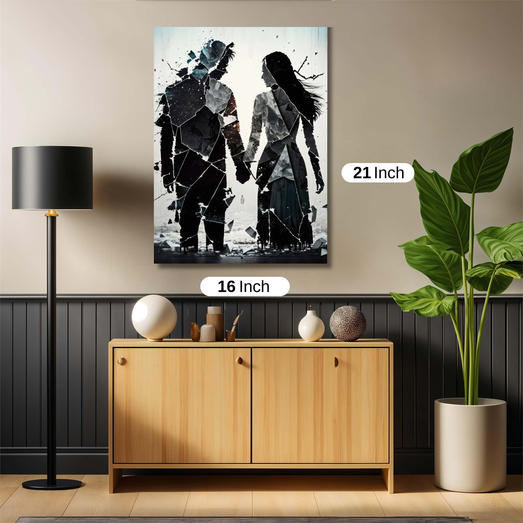 Shattered Love Safe Wall Magnetic / M