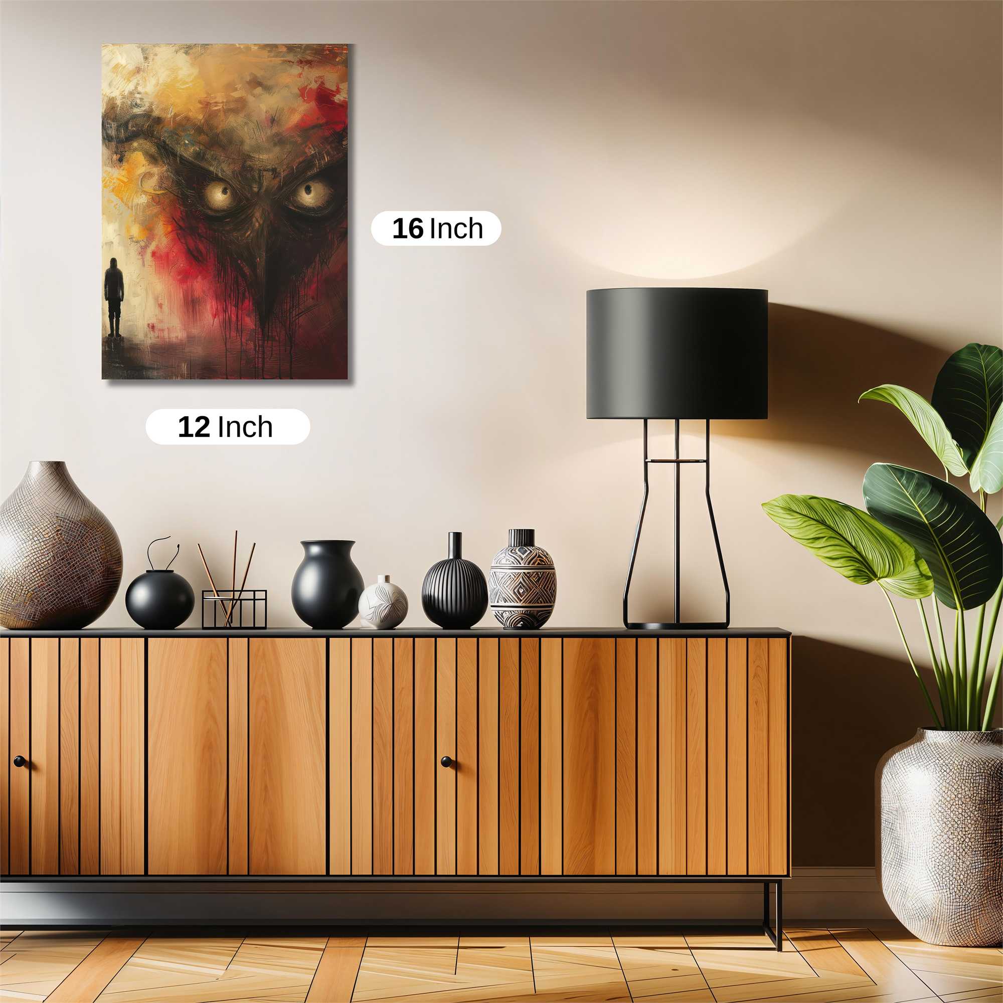 Demon Confrontation Safe Wall Magnetic / M