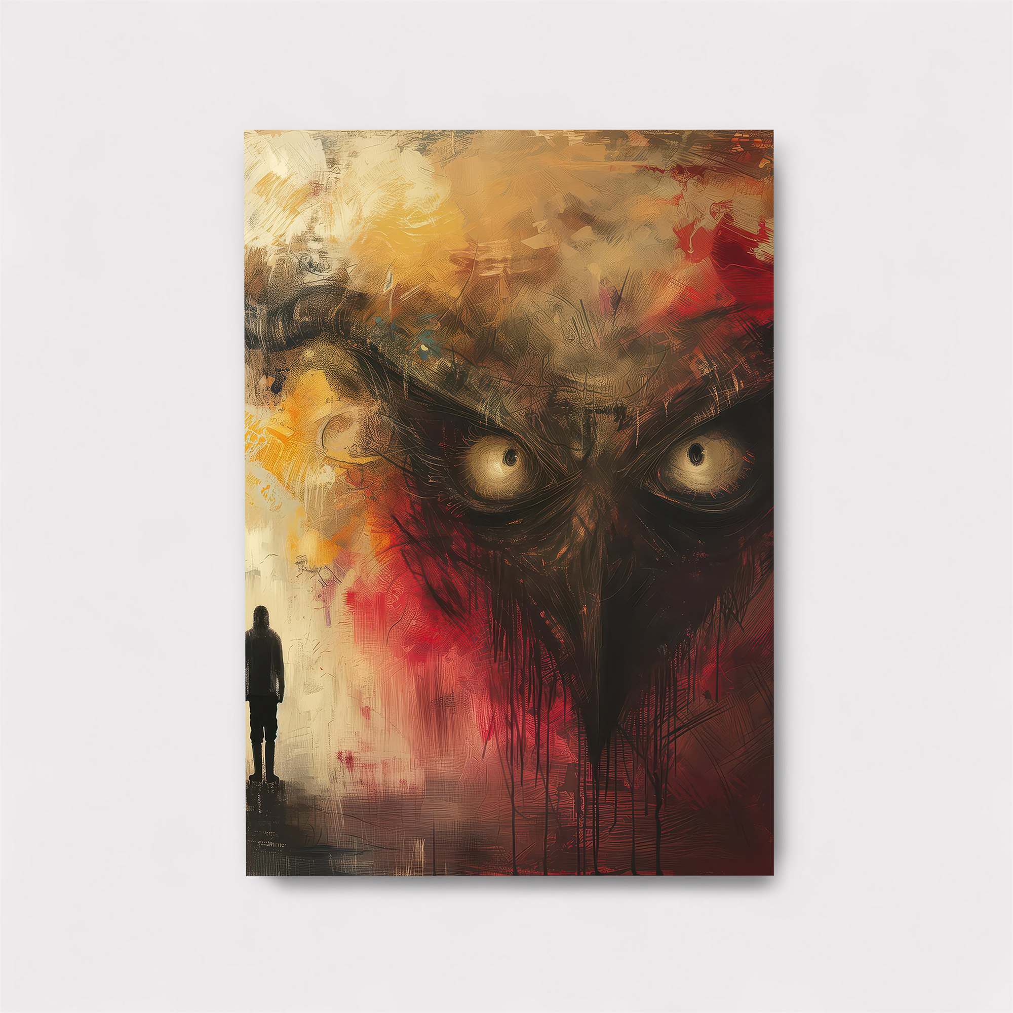 Demon Confrontation Safe Wall Magnetic / M