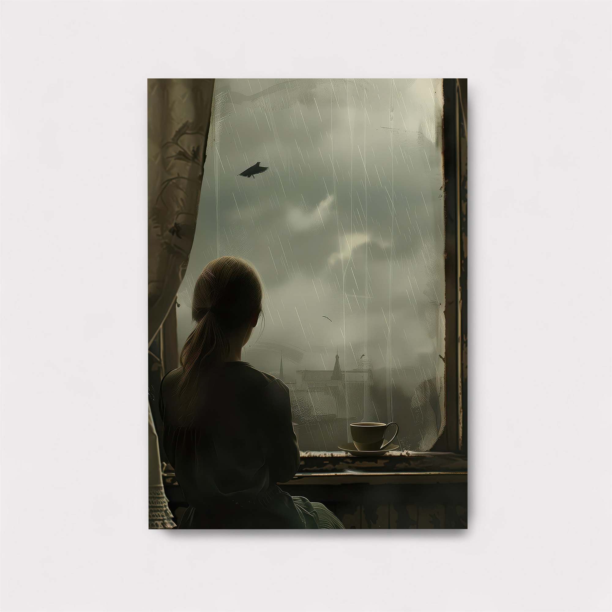 Rainy Reflection Safe Wall Magnetic / M