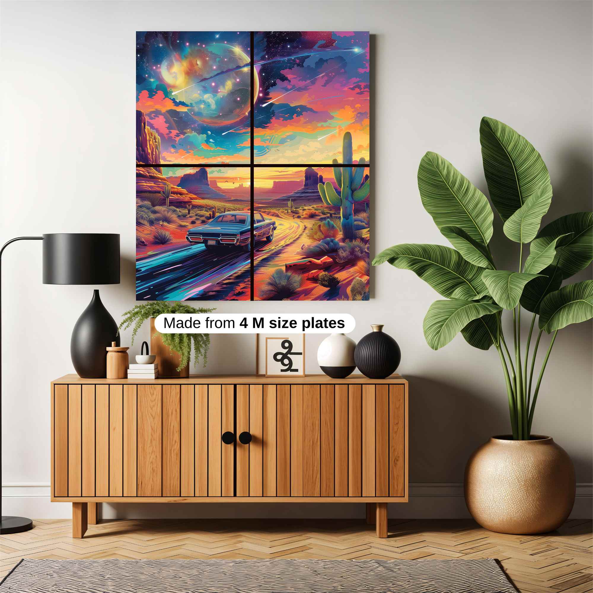 Desert Dreamscape Safe Wall Magnetic / M