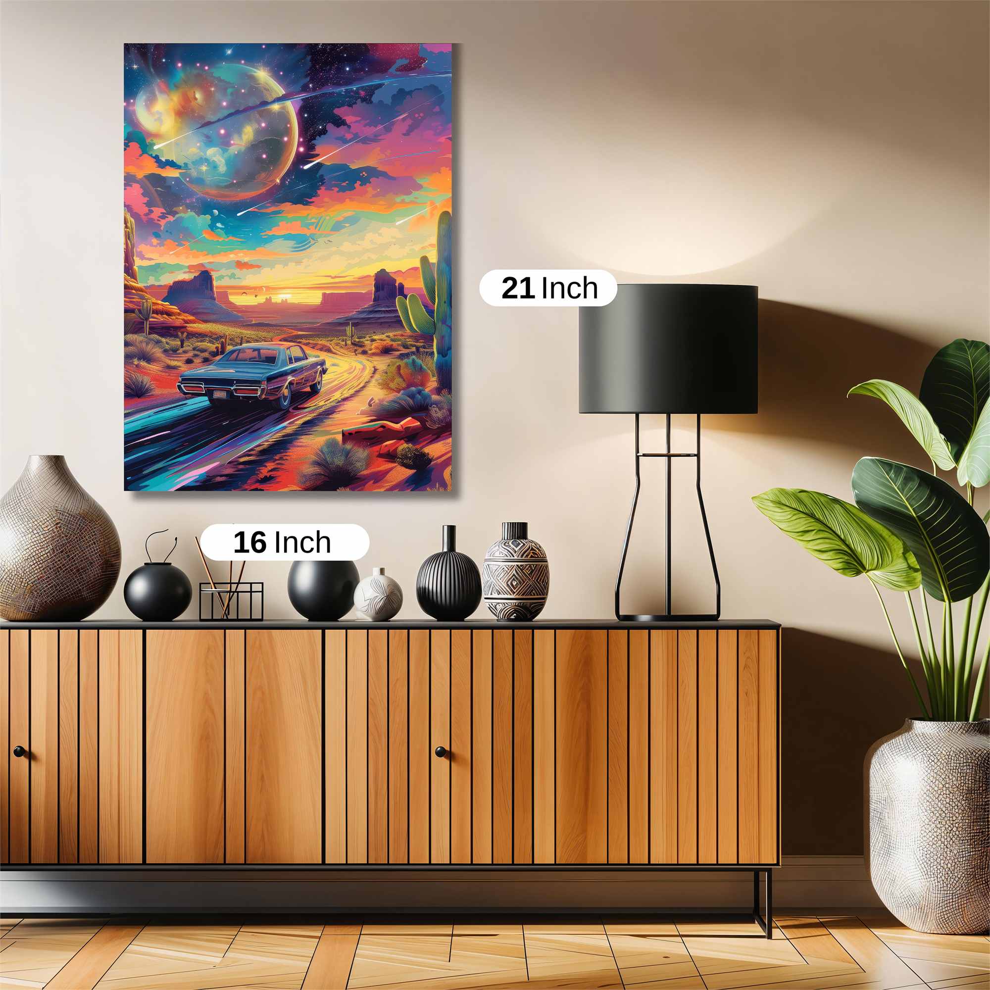 Desert Dreamscape Safe Wall Magnetic / M